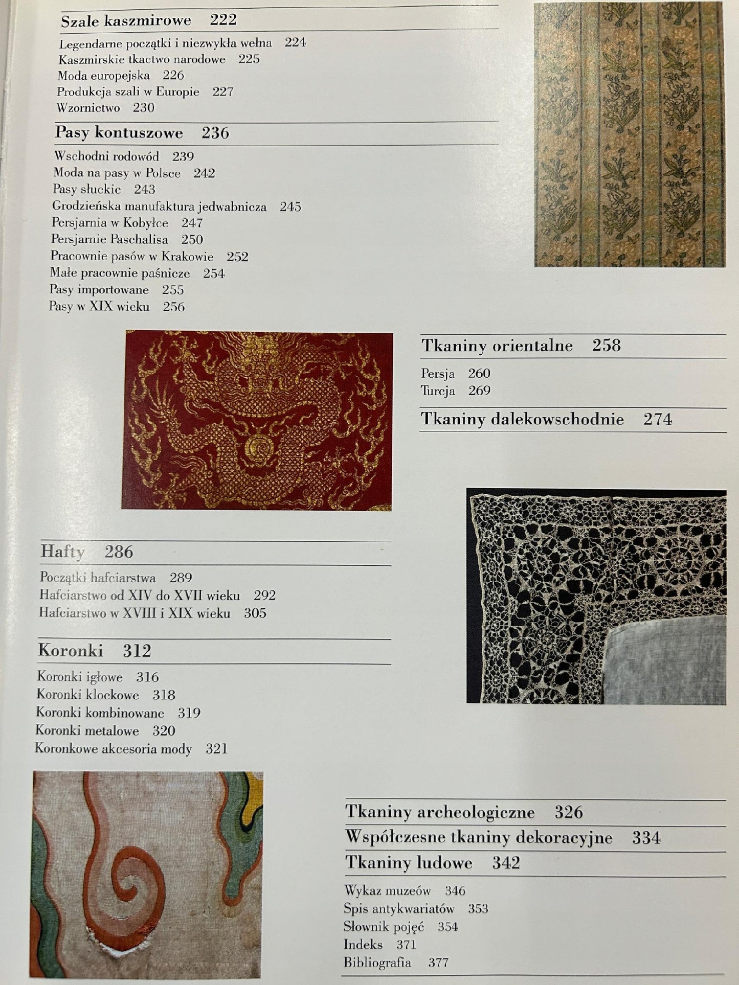 Tkaniny dekoracyjne. Przewodnik dla kolekcjonerów