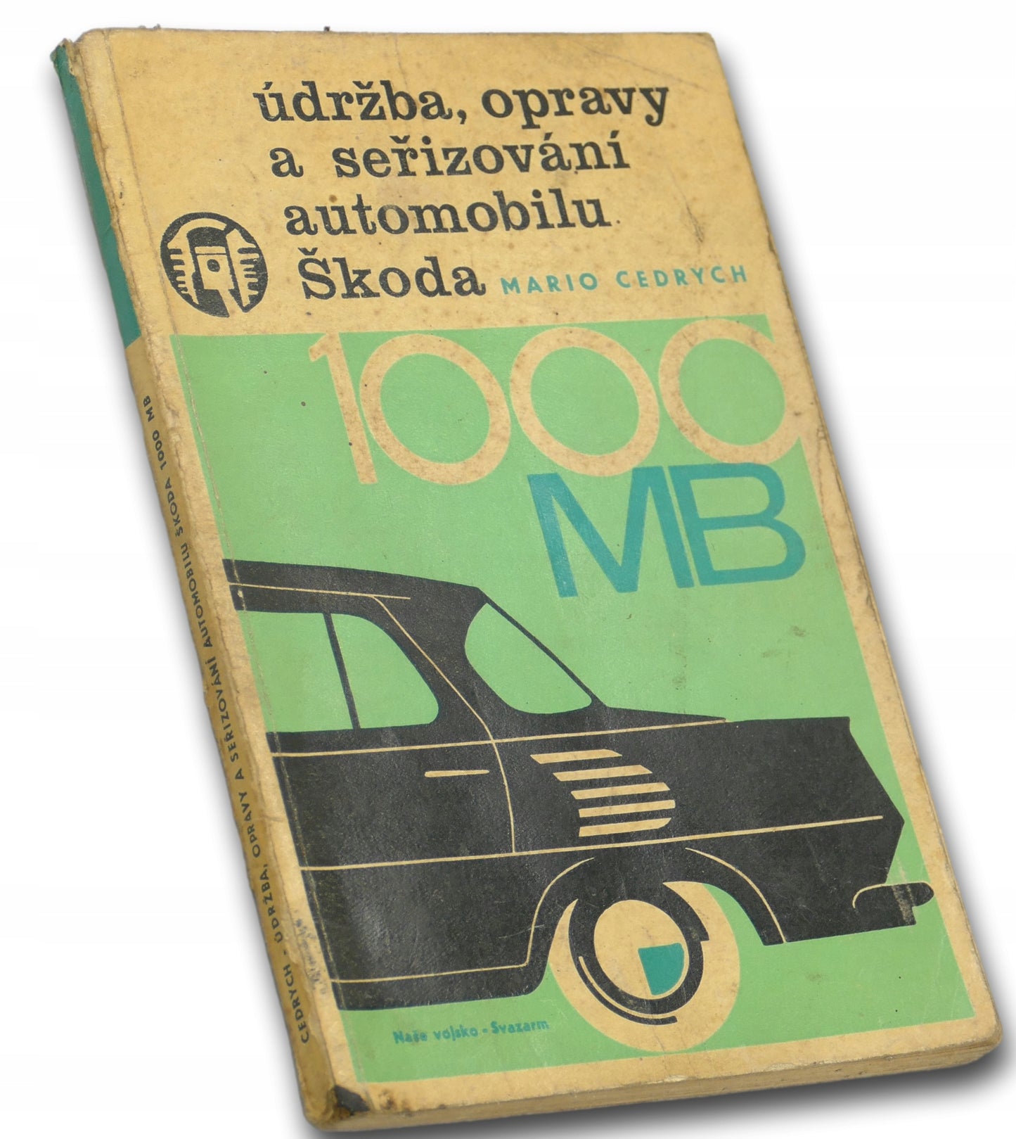 Książka serwisowa Skoda 1000 MB Mario Cedrych [1965]