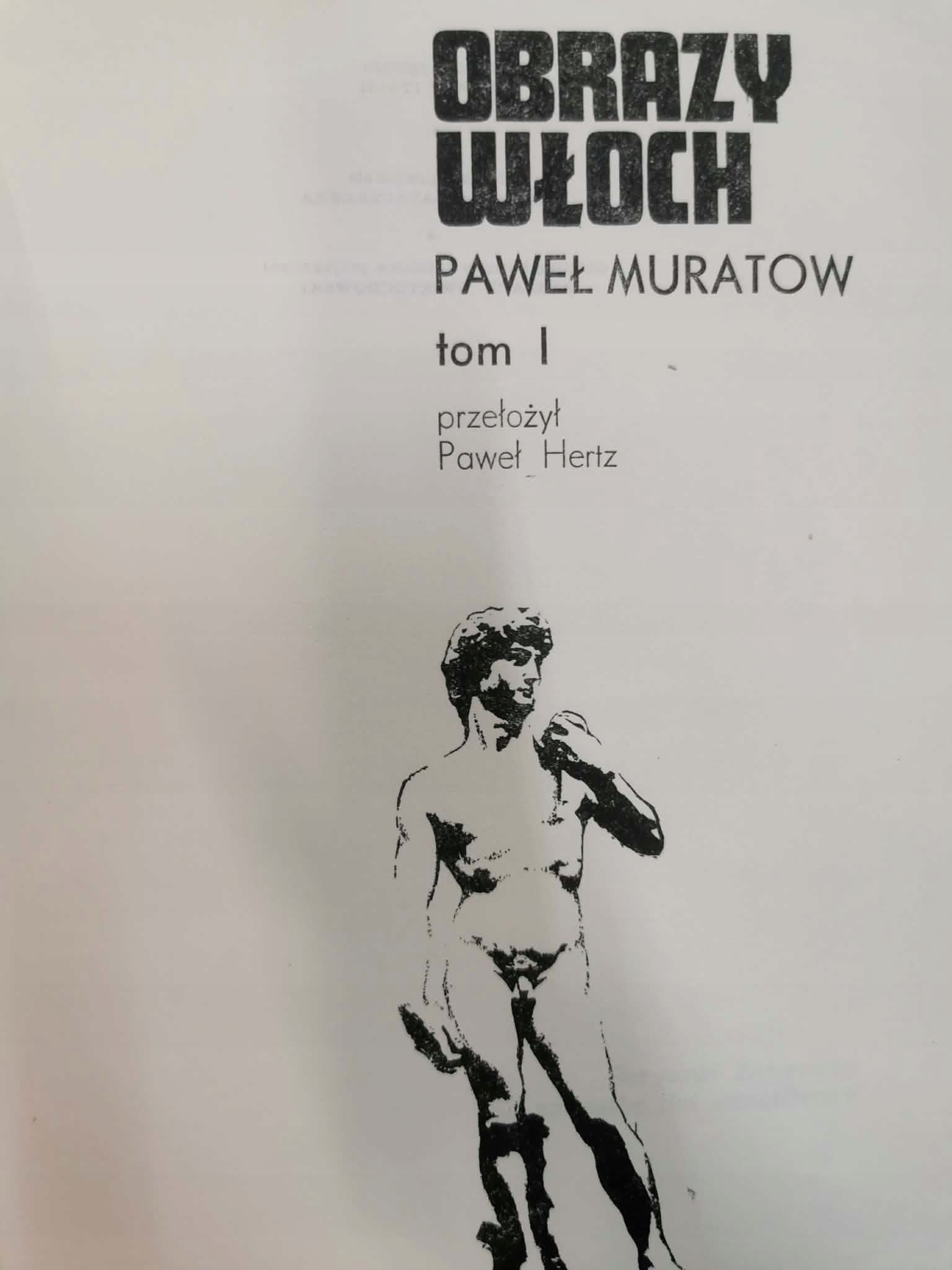 Obrazy Włoch t. I-II, Paweł Muratow