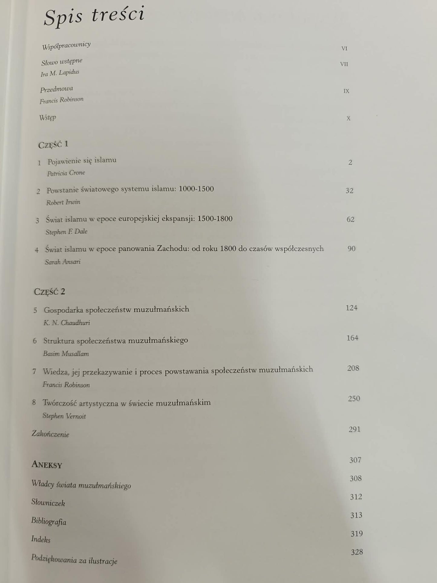 Historia świata Islamu, Francis Robinson