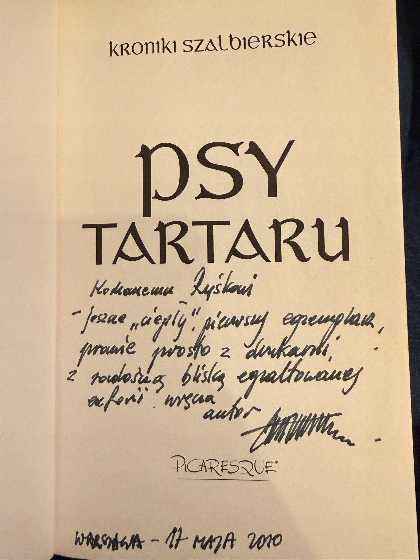 Tomasz Łysiak zestaw x3 [Szalbierz + Bliznobrody + Psy tartaku]
