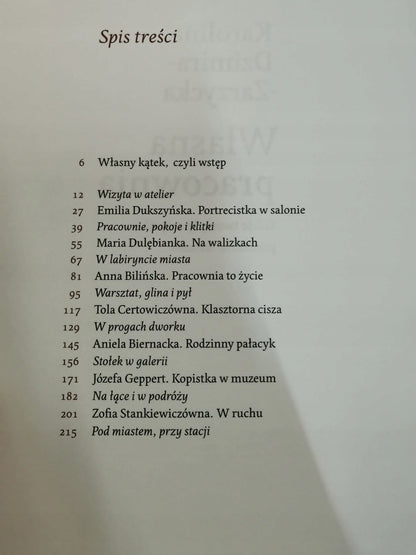 WŁASNA PRACOWNIA Karolina Dzimira-Zarzycka