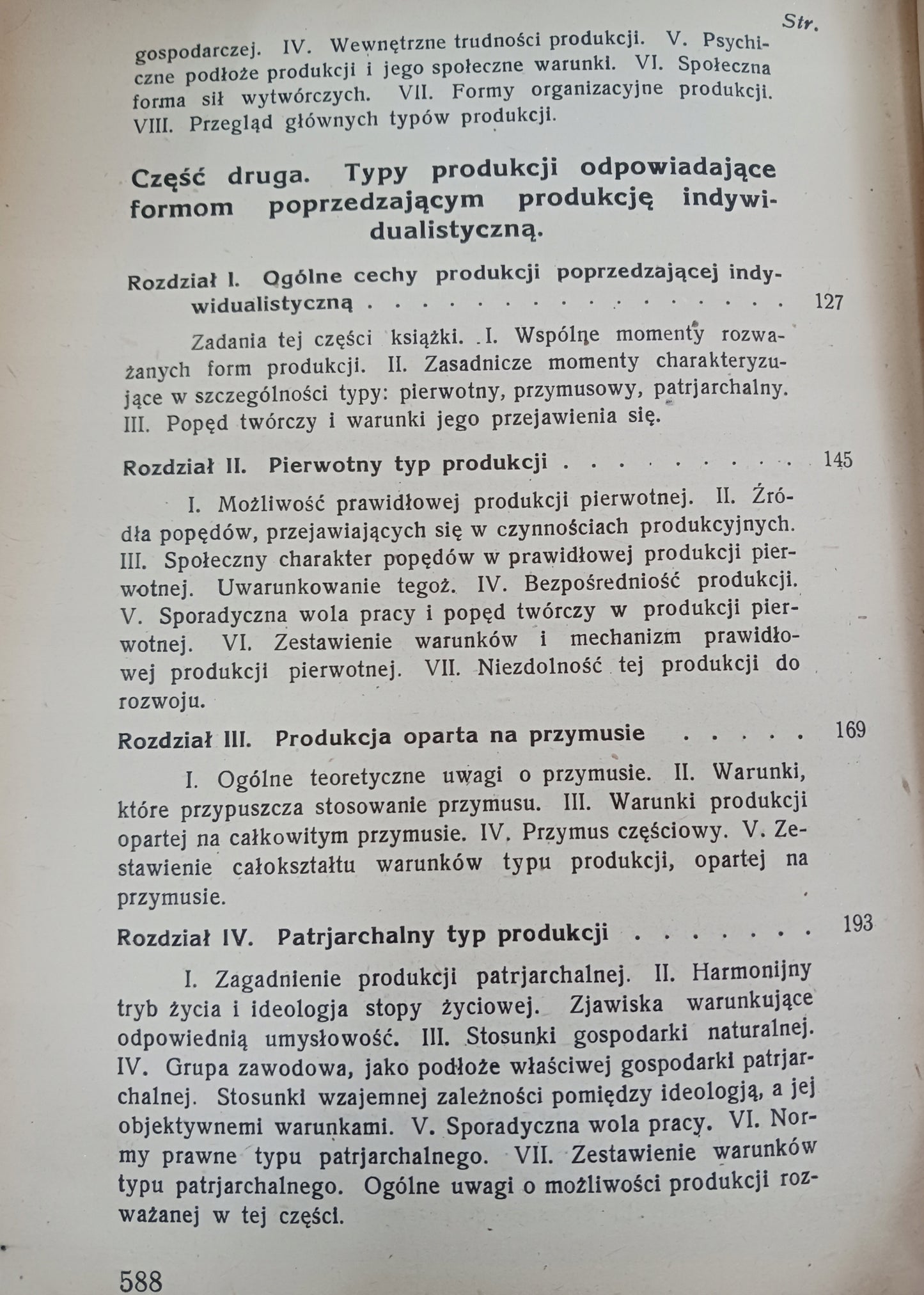 Teorja produkcji Władysław Zawadzki [Wydanie przedwojenne 1923 rok]