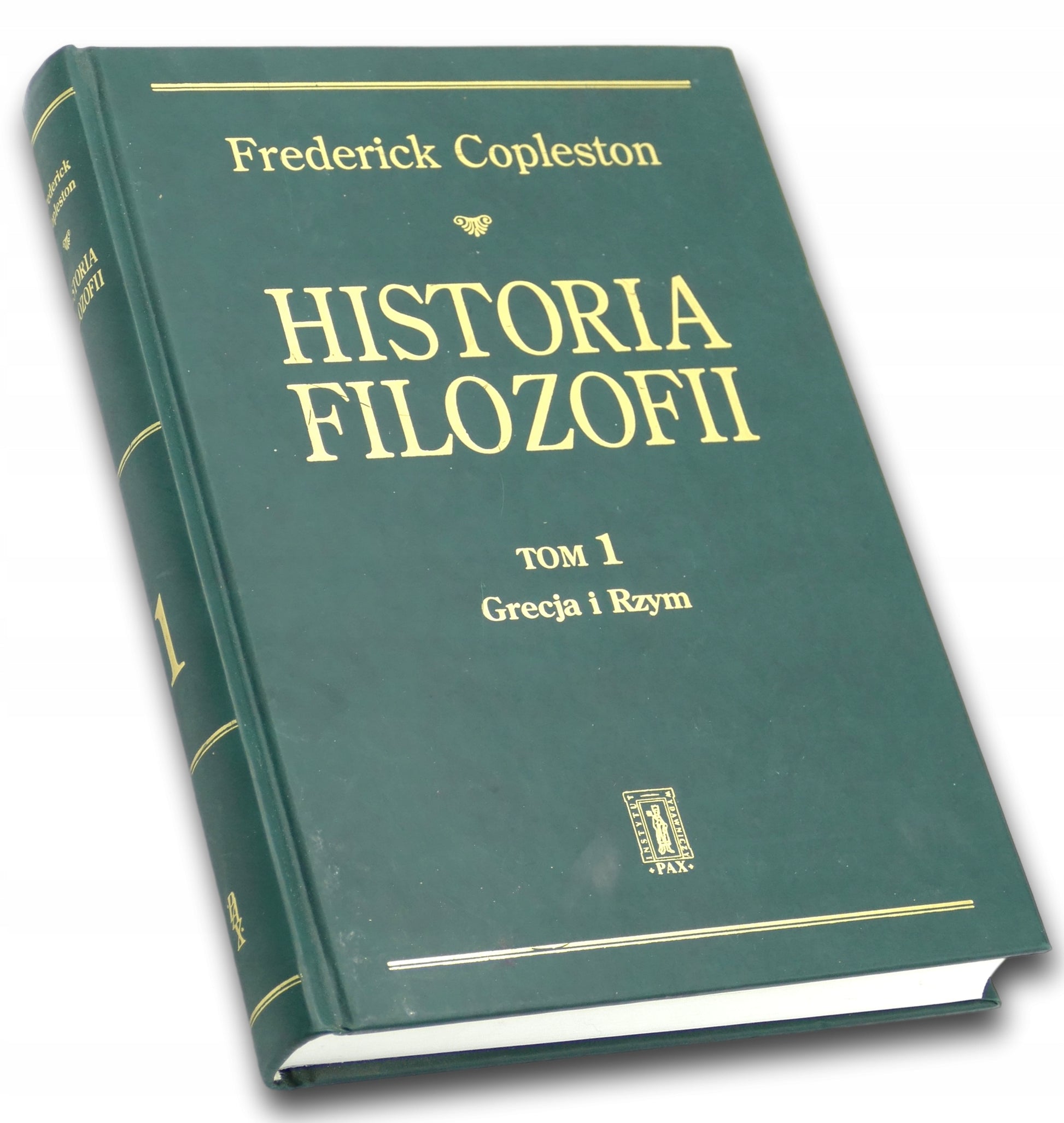 Historia filozofii Tom I Grecja i Rzym Frederick Copleston