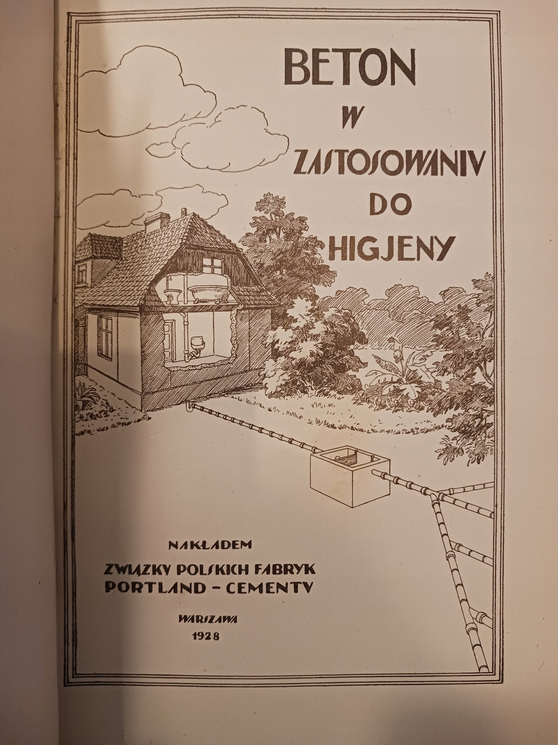 Beton i sposoby jego przyrządzania + 5 innych tytułów [przedwojenne]
