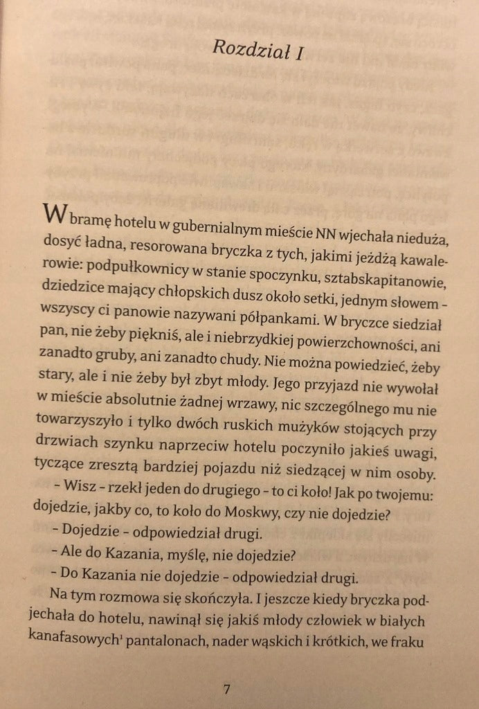 Martwe dusze Mikołaj Gogol