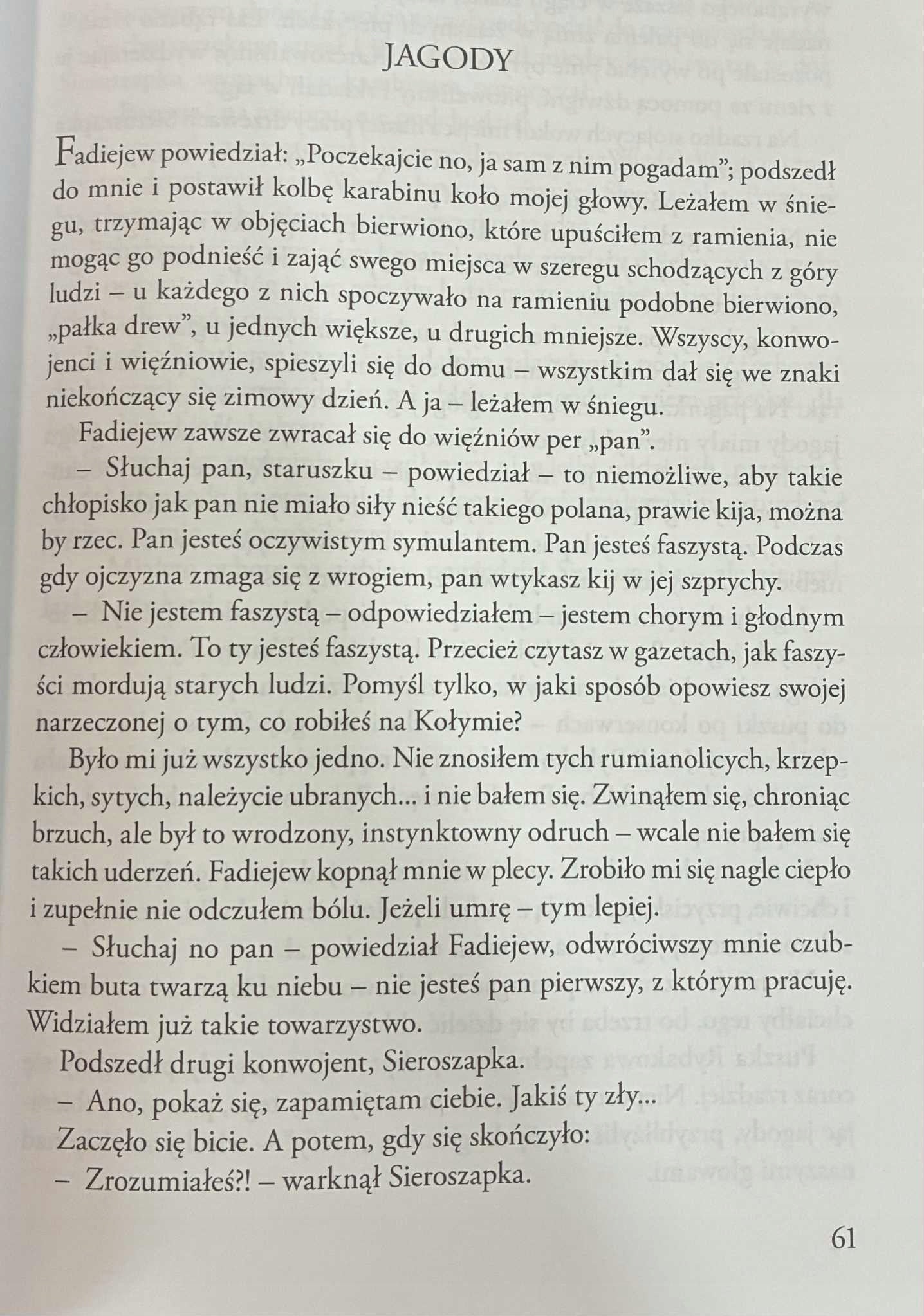 Opowiadania kołymskie Warłam Szałamow