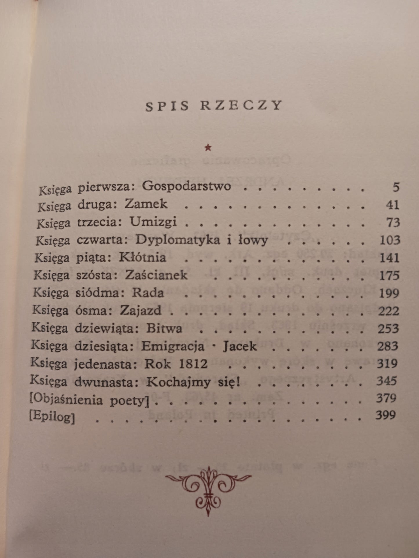Pan Tadeusz Adam Mickiewicz [Czytelnik 1963]