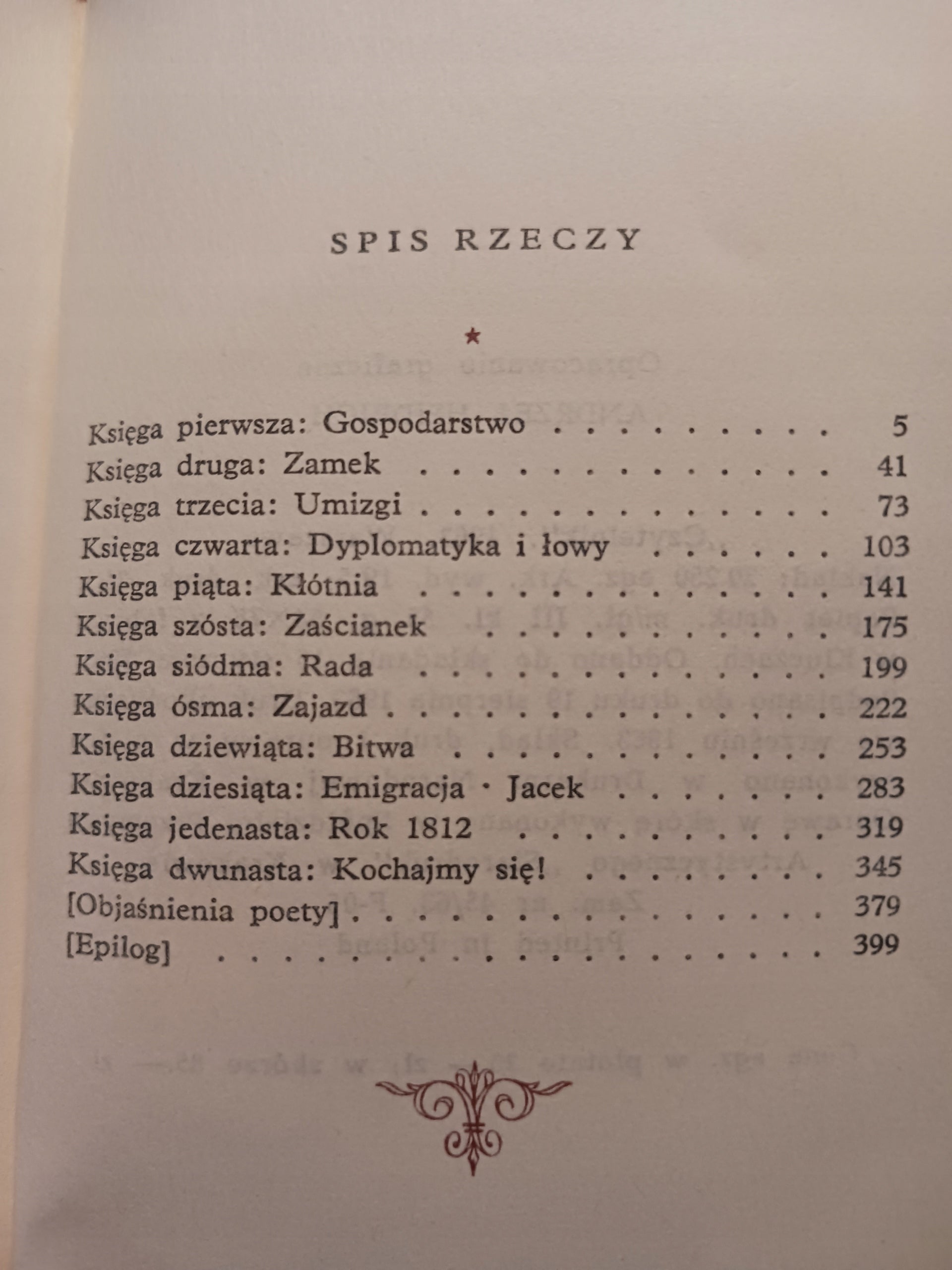 Pan Tadeusz Adam Mickiewicz [Czytelnik 1963]