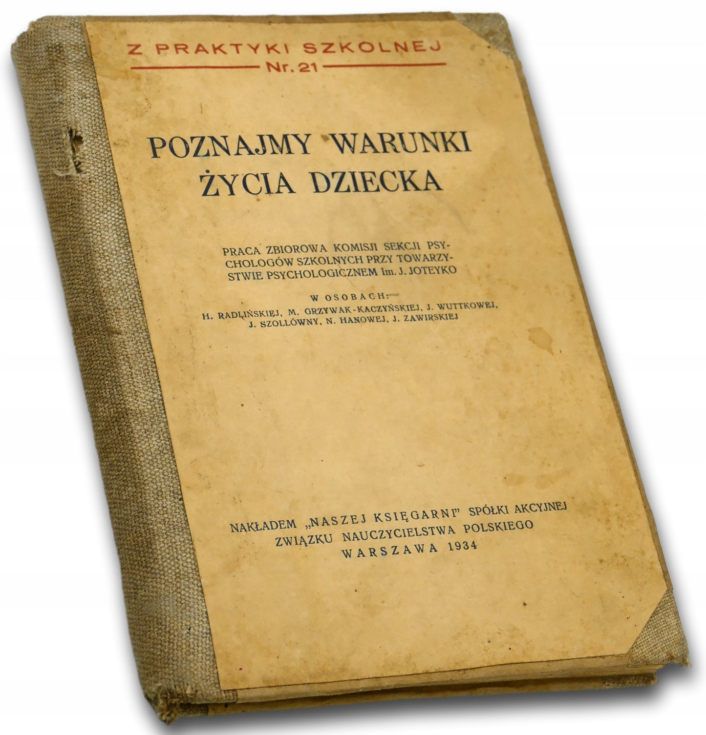 Poznajmy warunki życia dziecka Praca zbiorowa [1934 r.]