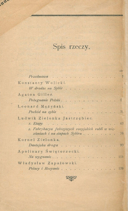 Etapami na Syberyę: obrazy i wspomnienia [Warszawa 1916]