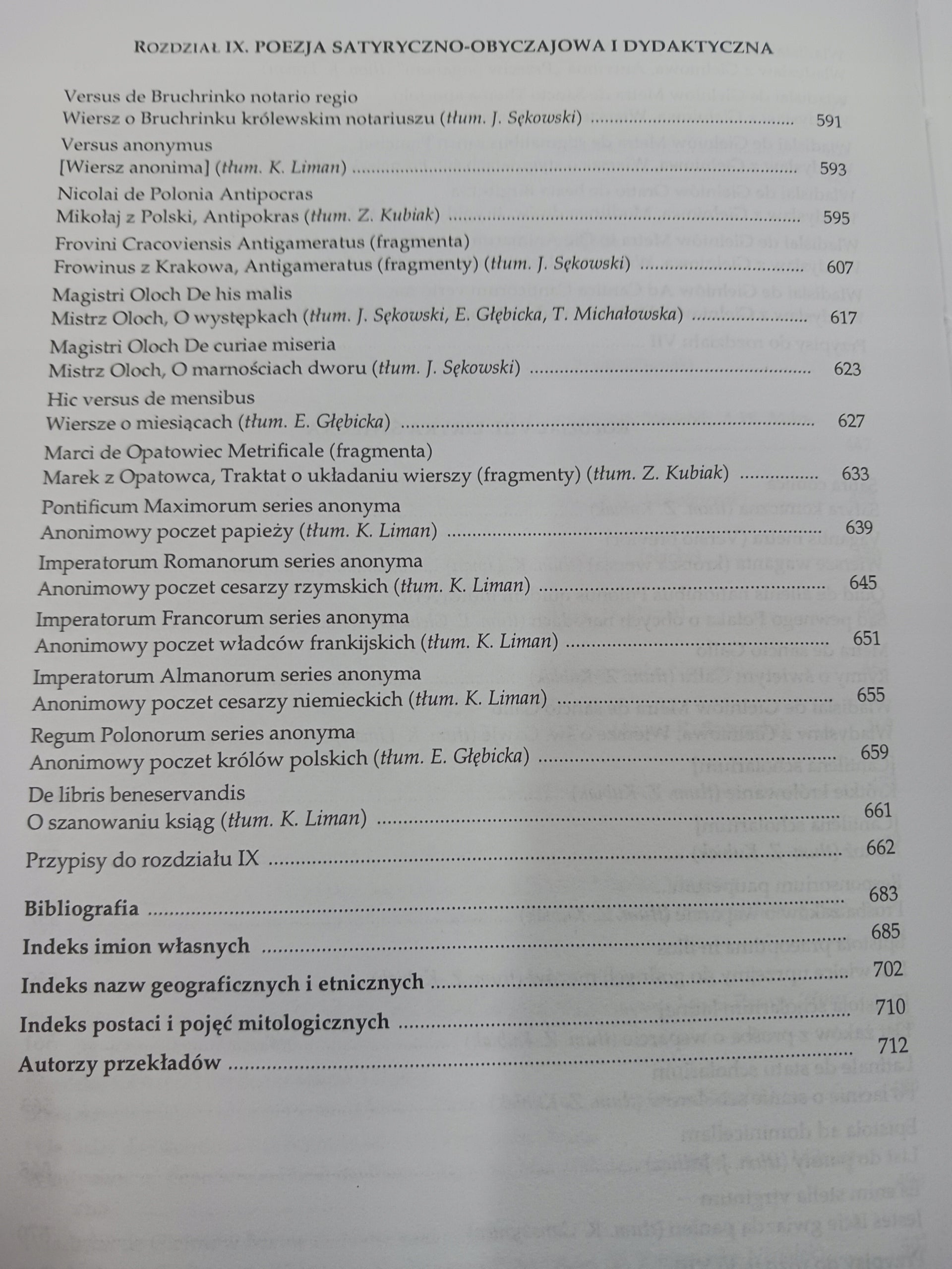 Antologia poezji łacińskiej w Polsce x2 Renesans, Średniowiecze [zestaw]