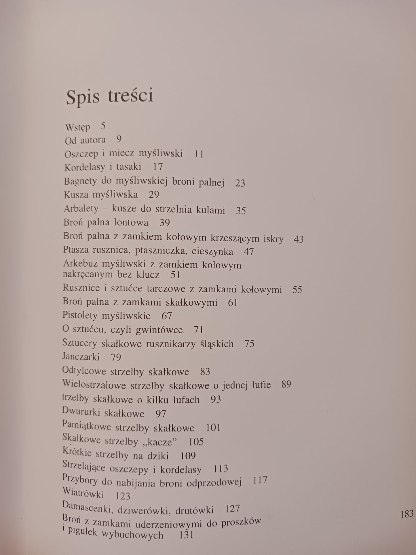 Dawna broń myśliwska Aleksander Czerwiński