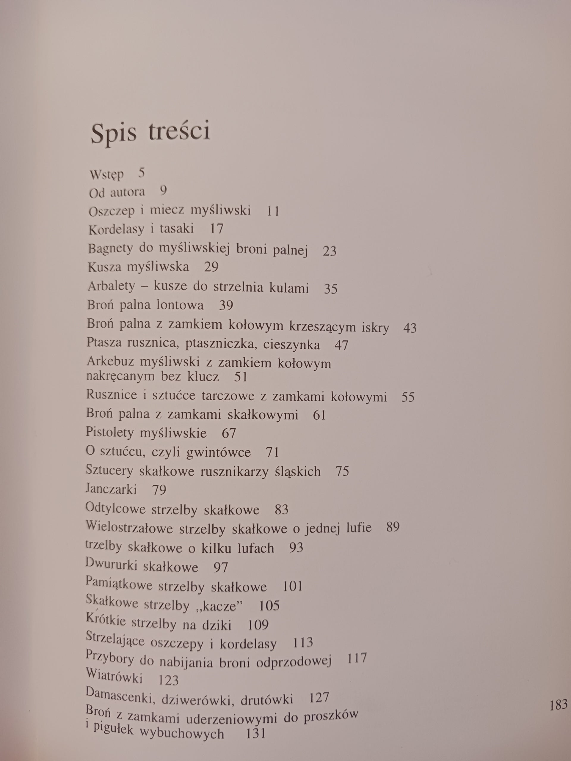 Dawna broń myśliwska Aleksander Czerwiński