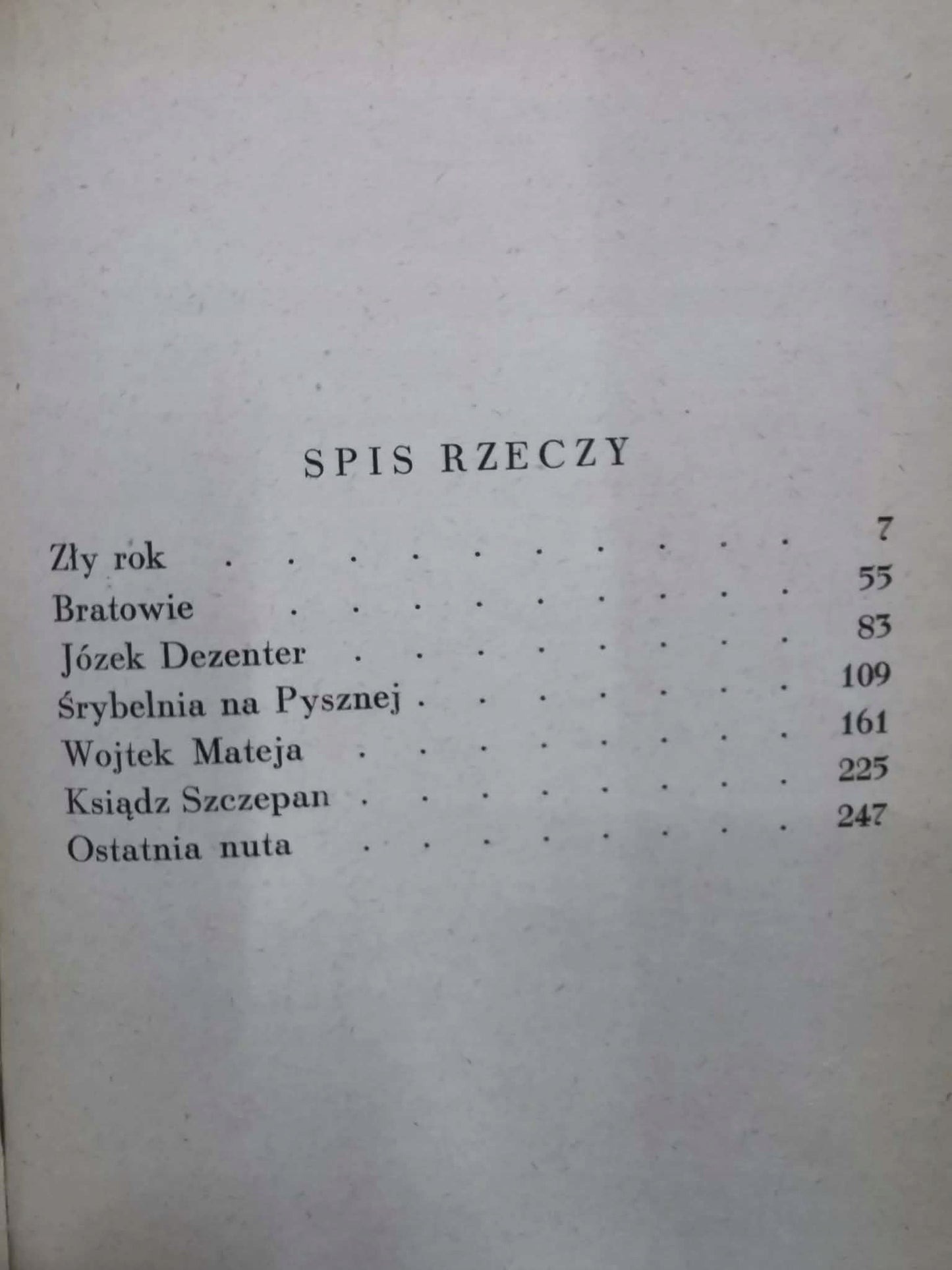 Ludzie z Gór, Tadeusz Malicki [Warszawa 1939]