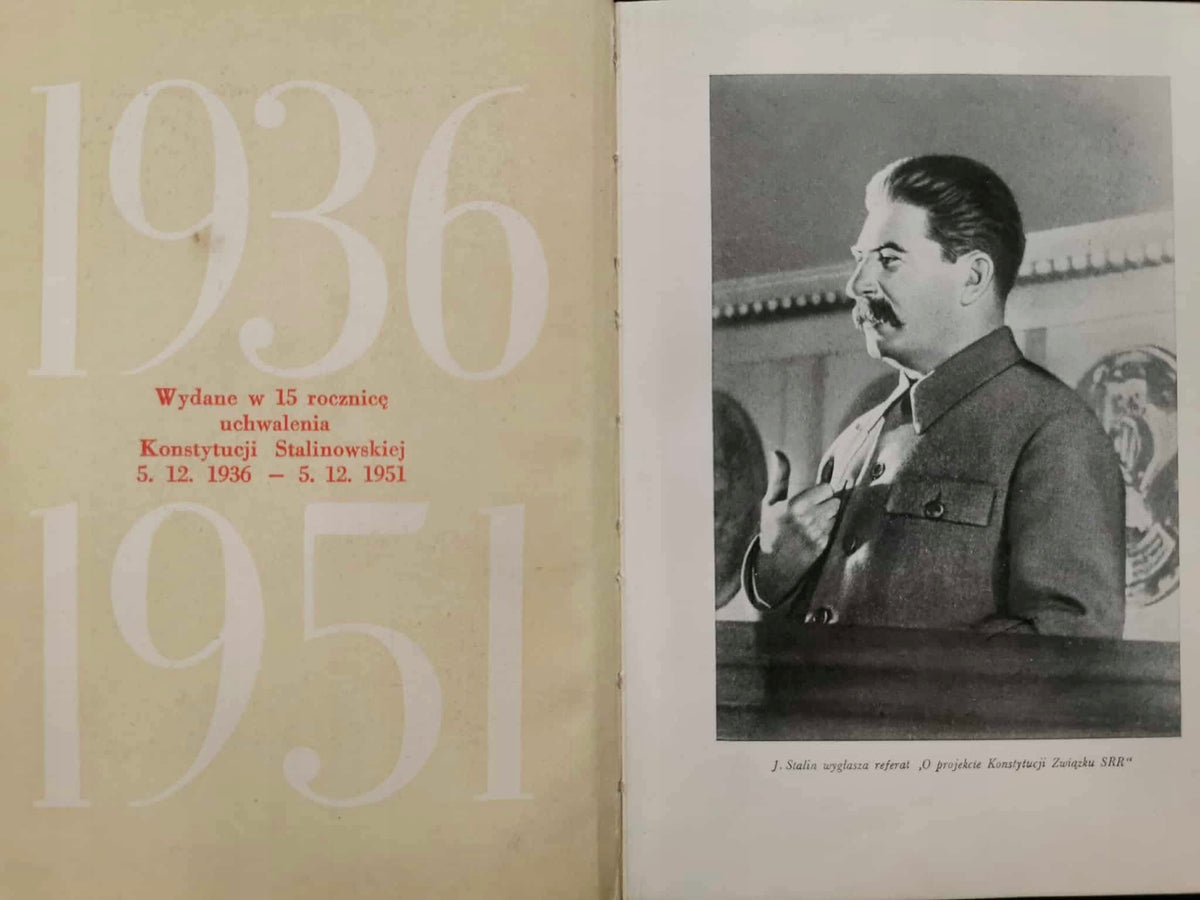 O projekcie konstytucji ZSRR, Konstytucja ZSRR [Warszawa 1951]