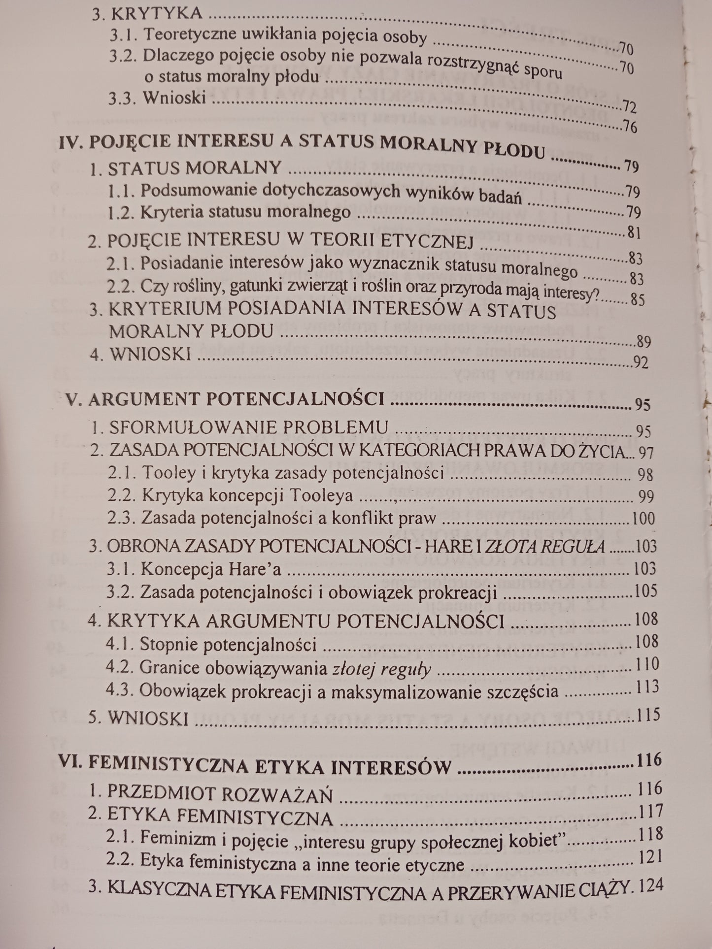 Aspekty etyczne sporu o przerywanie ciąży Alicja Przyłuska-Fiszer