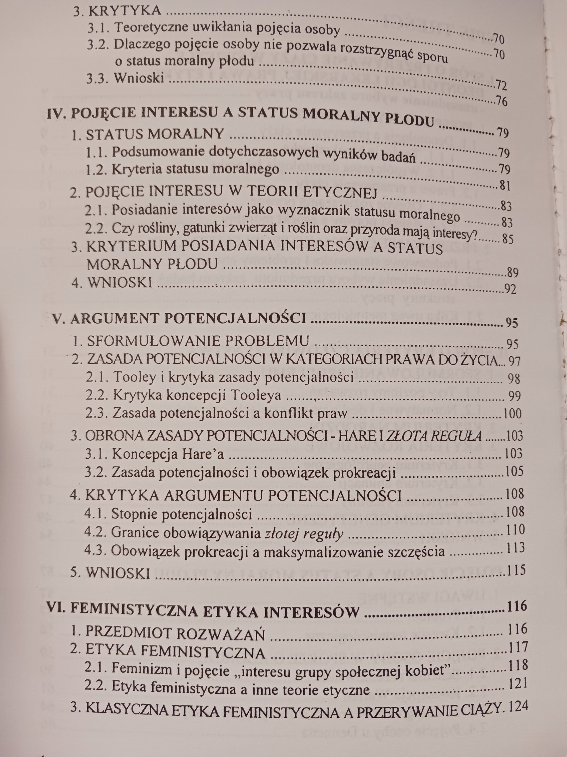 Aspekty etyczne sporu o przerywanie ciąży Alicja Przyłuska-Fiszer