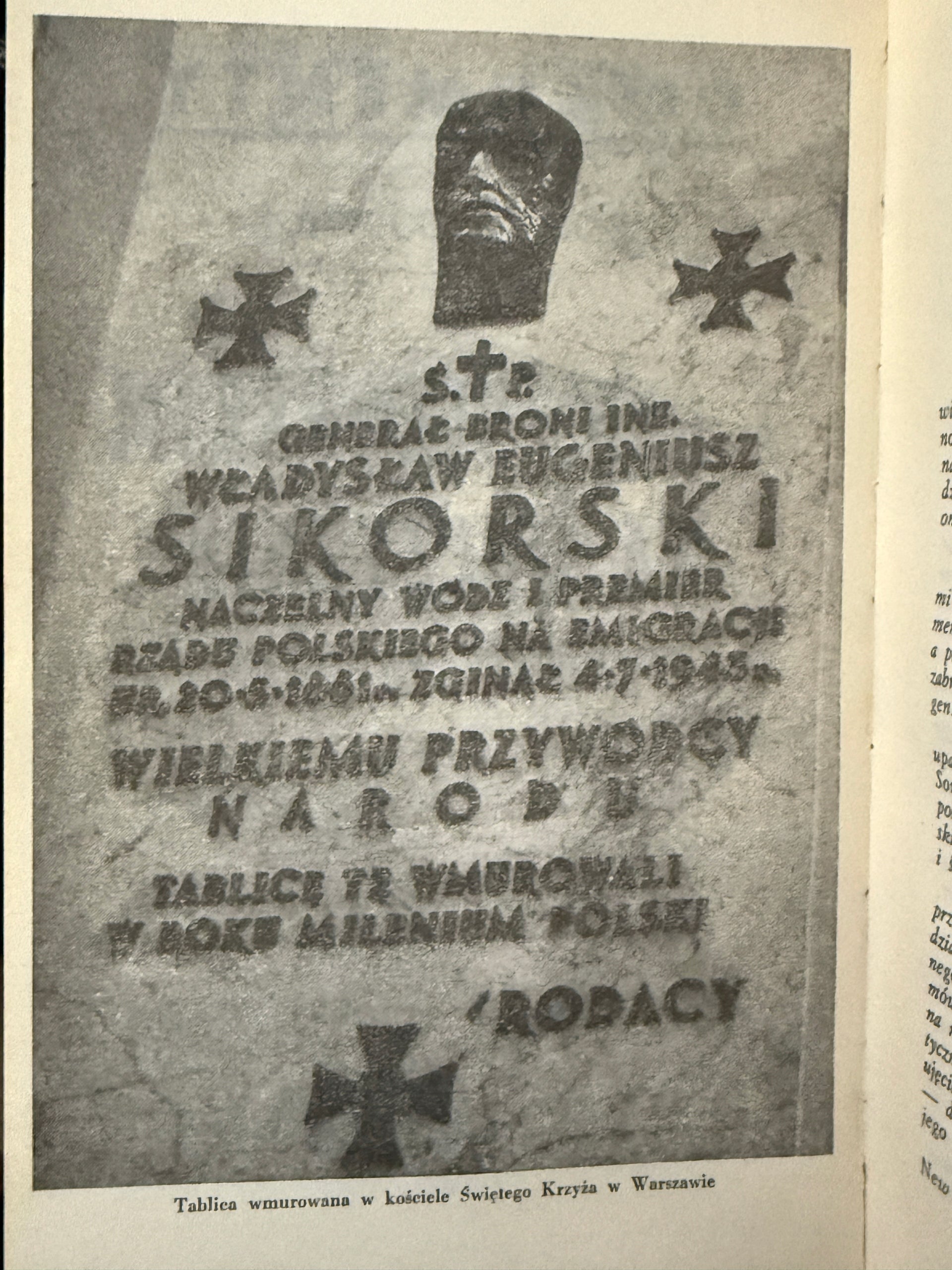 Z Gen. Sikorskim na obczyźnie Leon Mitkiewicz [1968 r.]