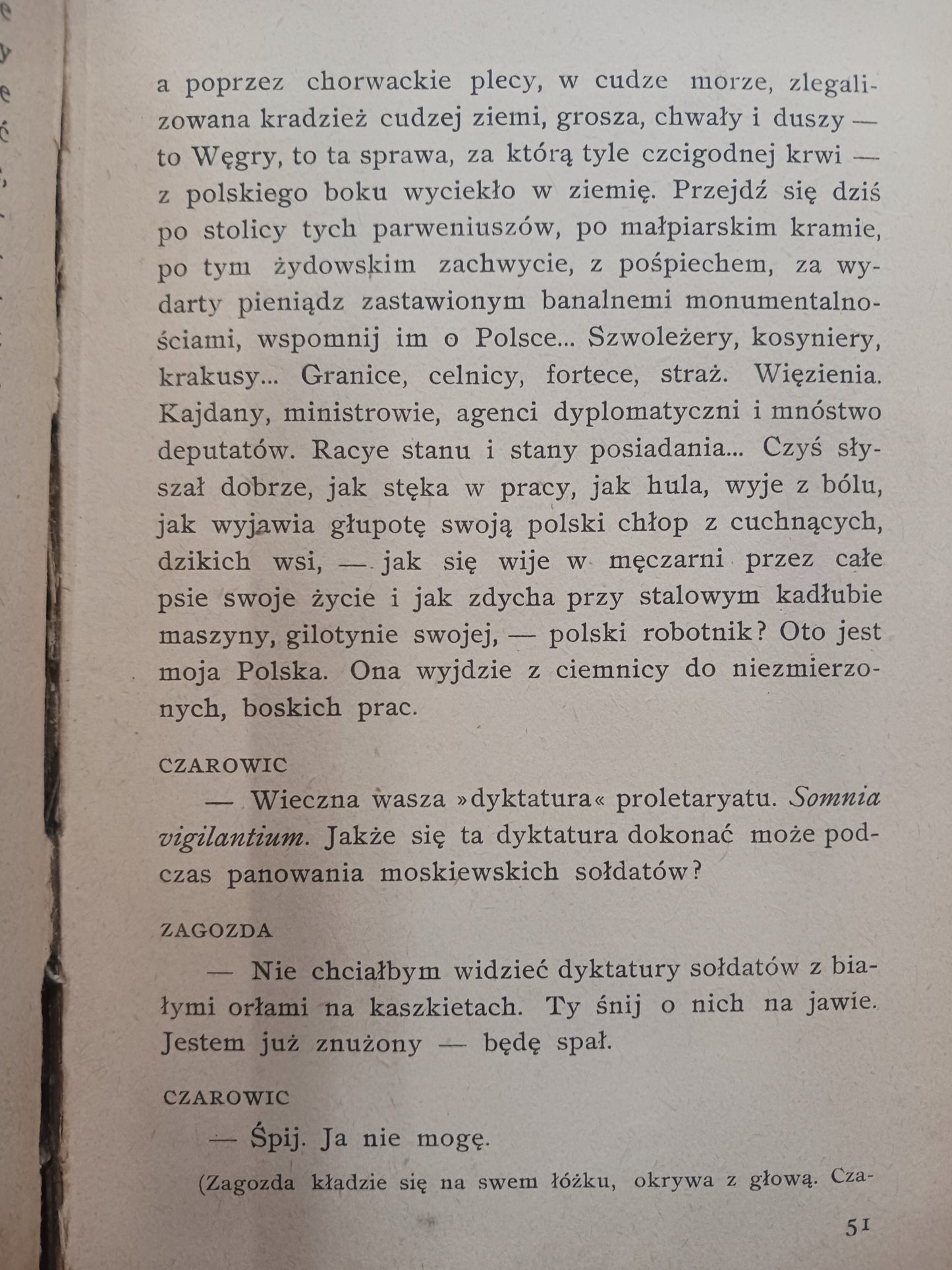 Róża Dramat niesceniczny Stefan Żeromski [wydanie z roku 1923]