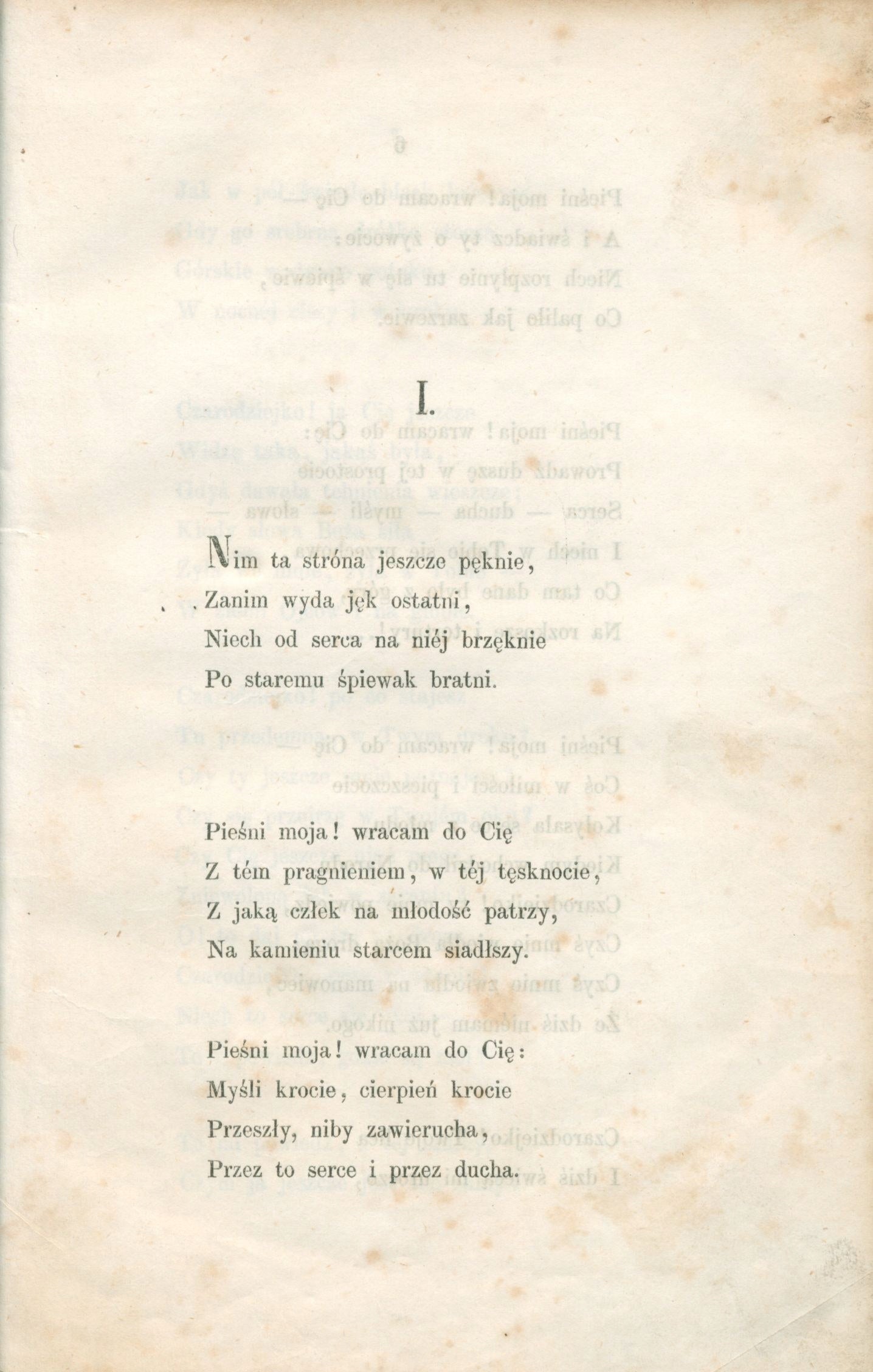 Pol Wincenty- Pieśń o domu naszym [Lwów 1866]