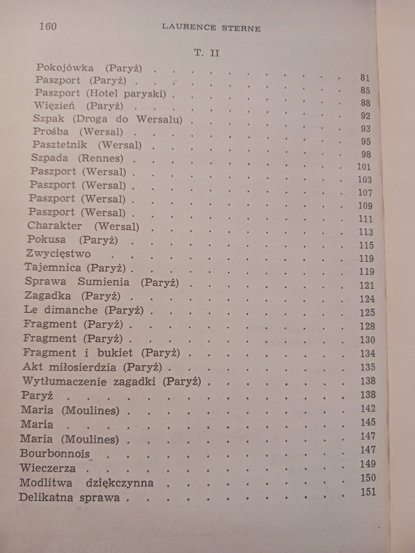Podróż sentymentalna Laurence Sterne [Biblioteka Narodowa]
