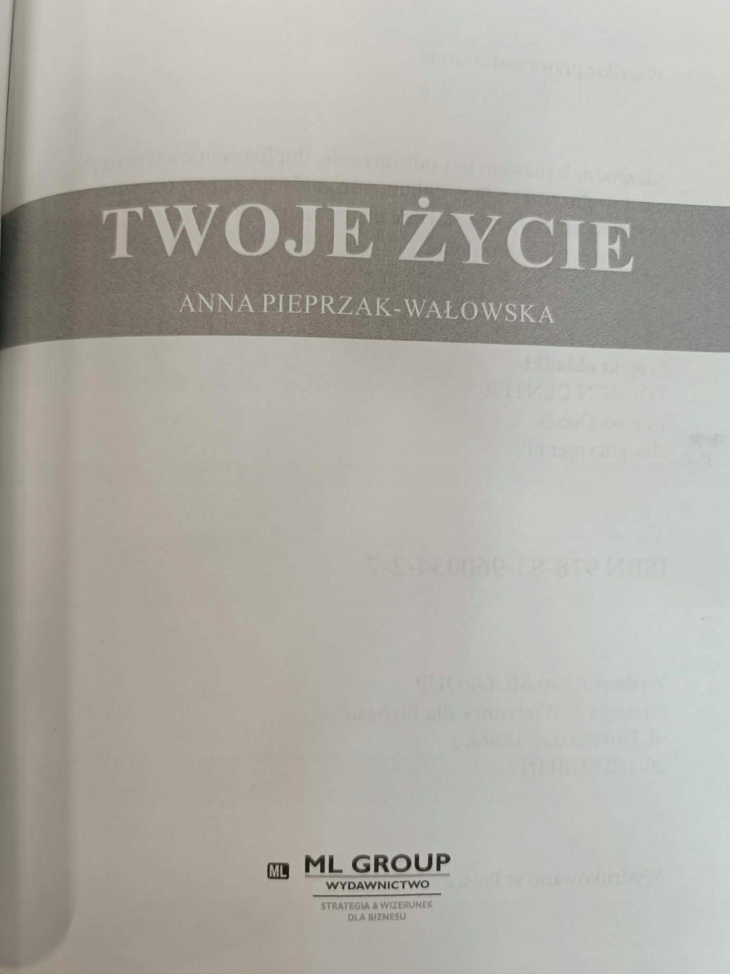 Twoje życie, Anna Pieprzak-Wałowska
