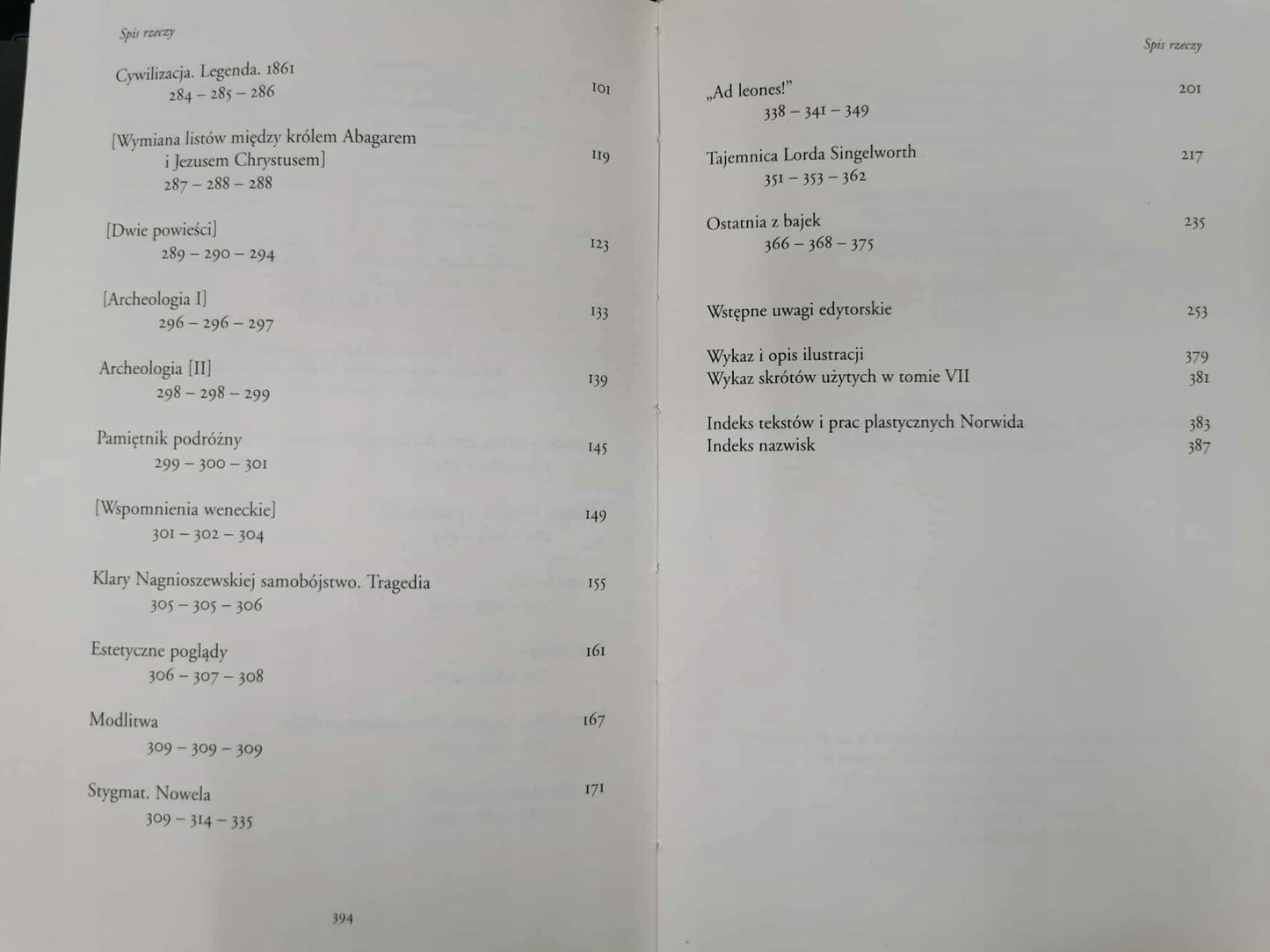Norwid Dzieła Wszystkie t. III, IV, V, VI, VII, XI, XII