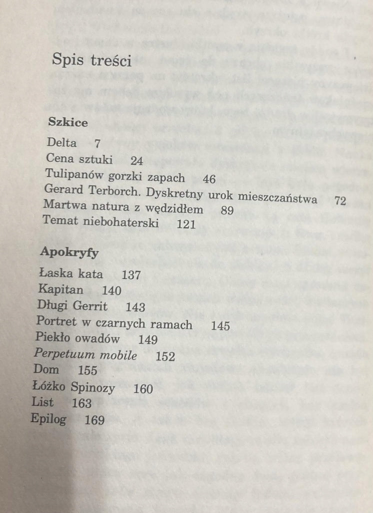MARTWA NATURA Z WĘDZIDŁEM Zbigniew Herbert