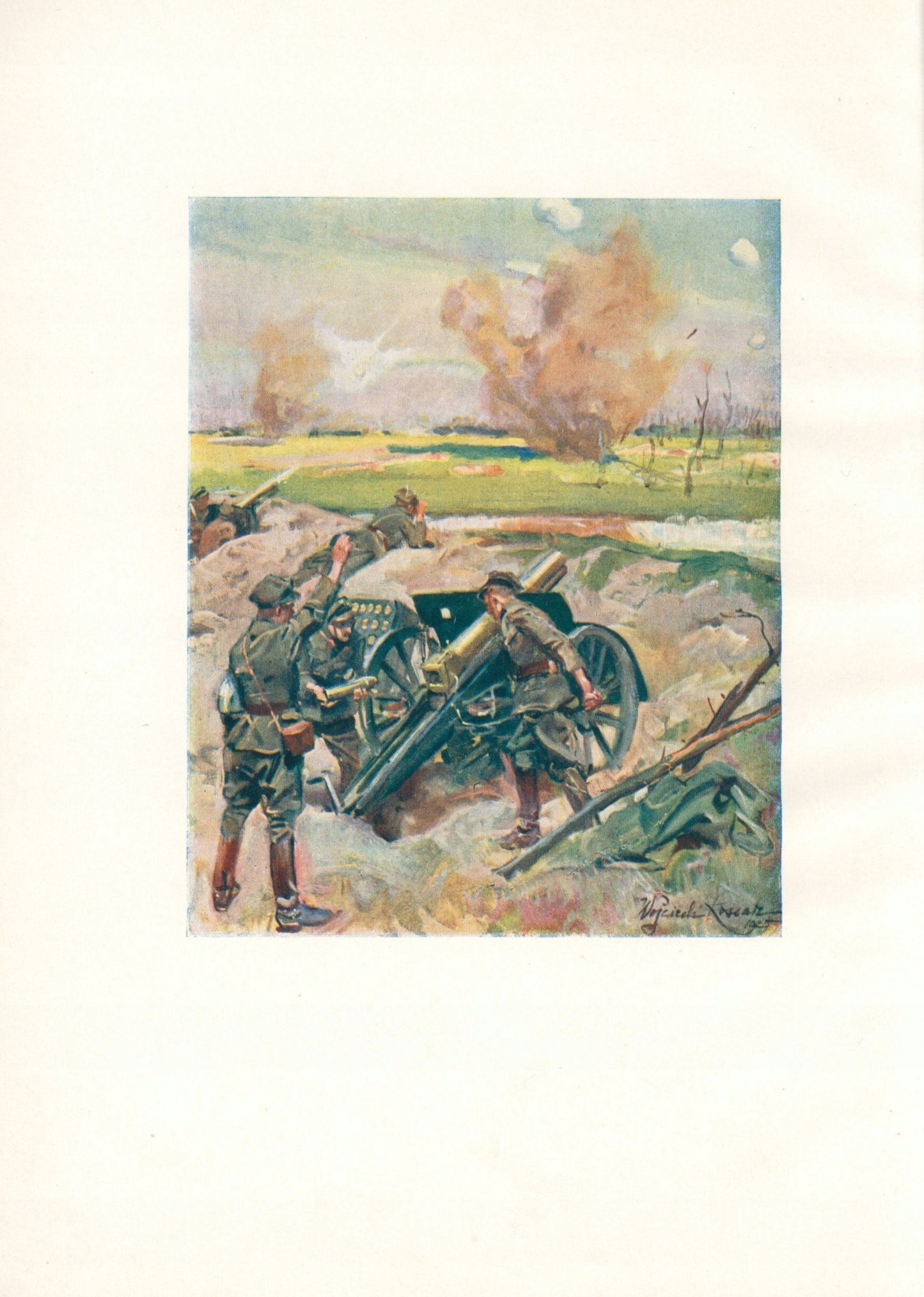 Kochaj żołnierza, Oppman Artur (ilustracje Kossaka) [Warszawa 1928]