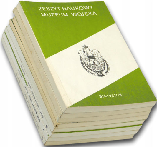 Zeszyty naukowe, Muzeum wojska x8 1988-1994 Praca zbiorowa