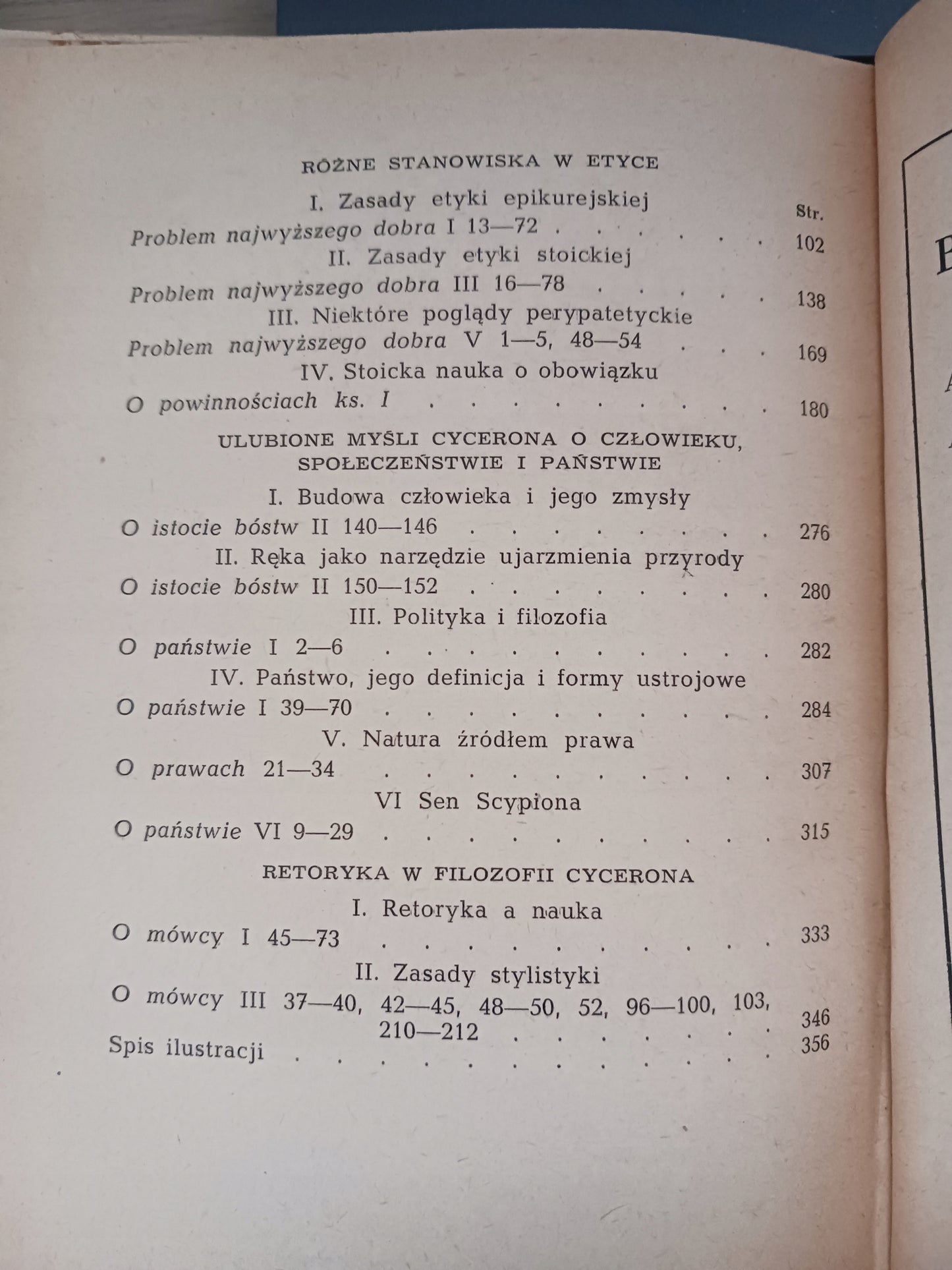 Wybór pism naukowych M.T. Cycero [Biblioteka Narodowa]