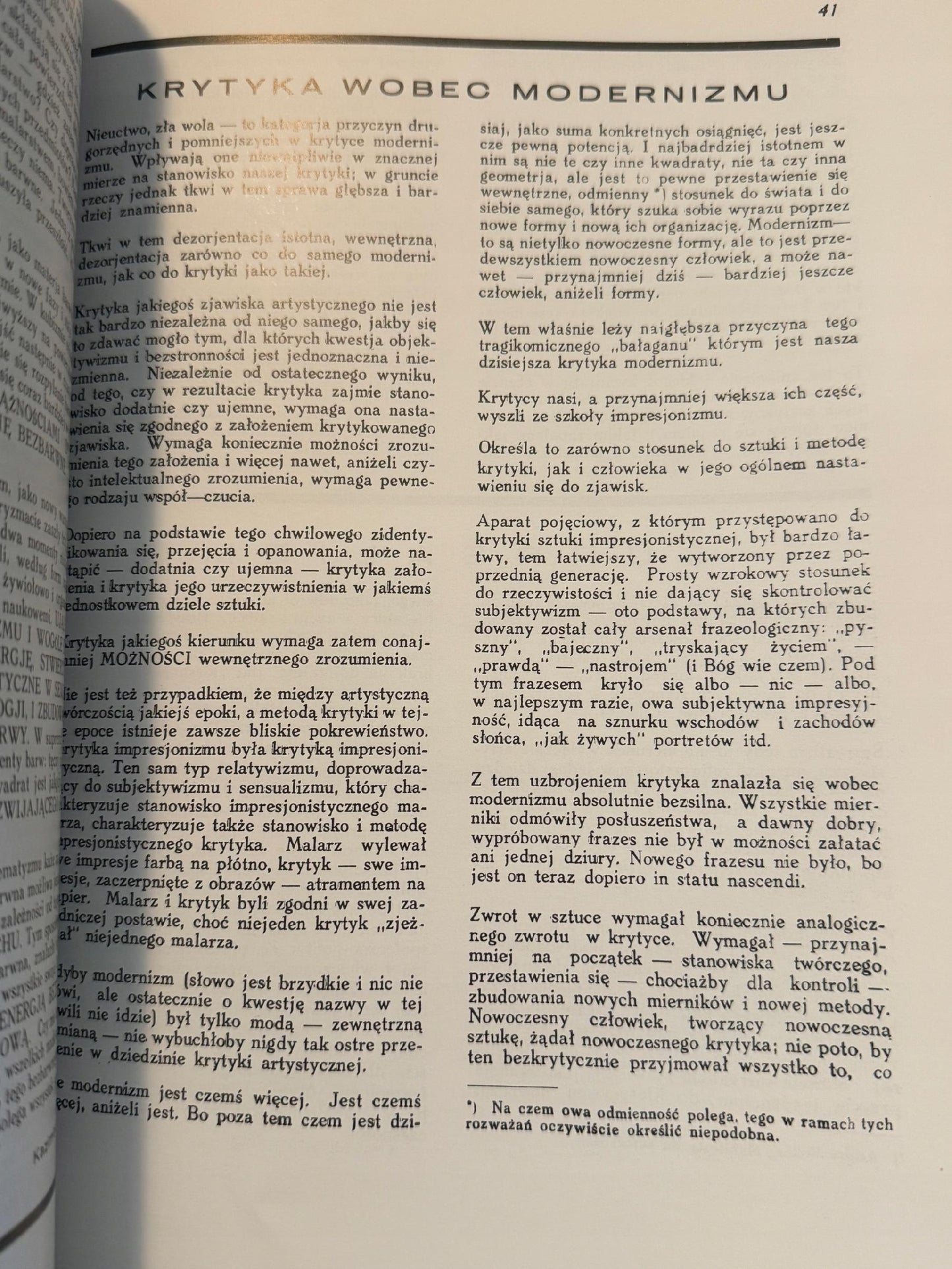 Praesens N. 1 Kwartalnik Modernistów