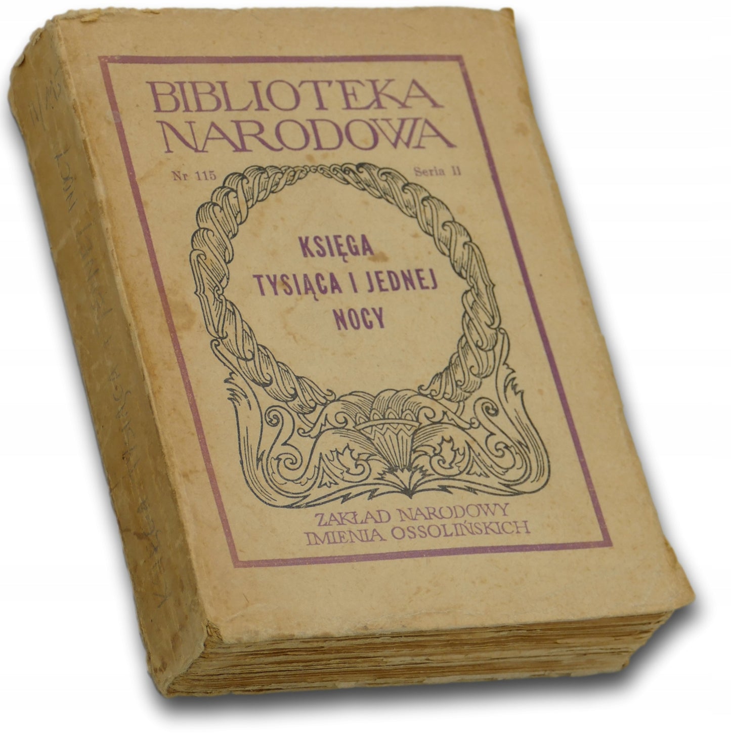 Księga tysiąca i jednej nocy Władysław Kubiak [Biblioteka Narodowa]