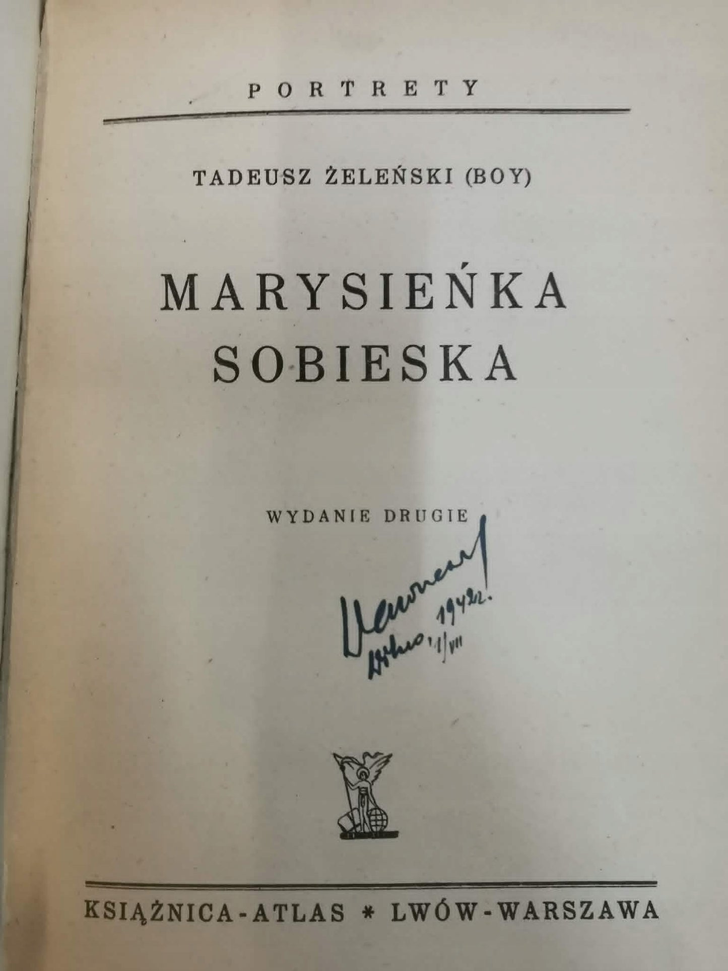 Marysieńka Sobieska, T. Boy - Żeleński [1938]