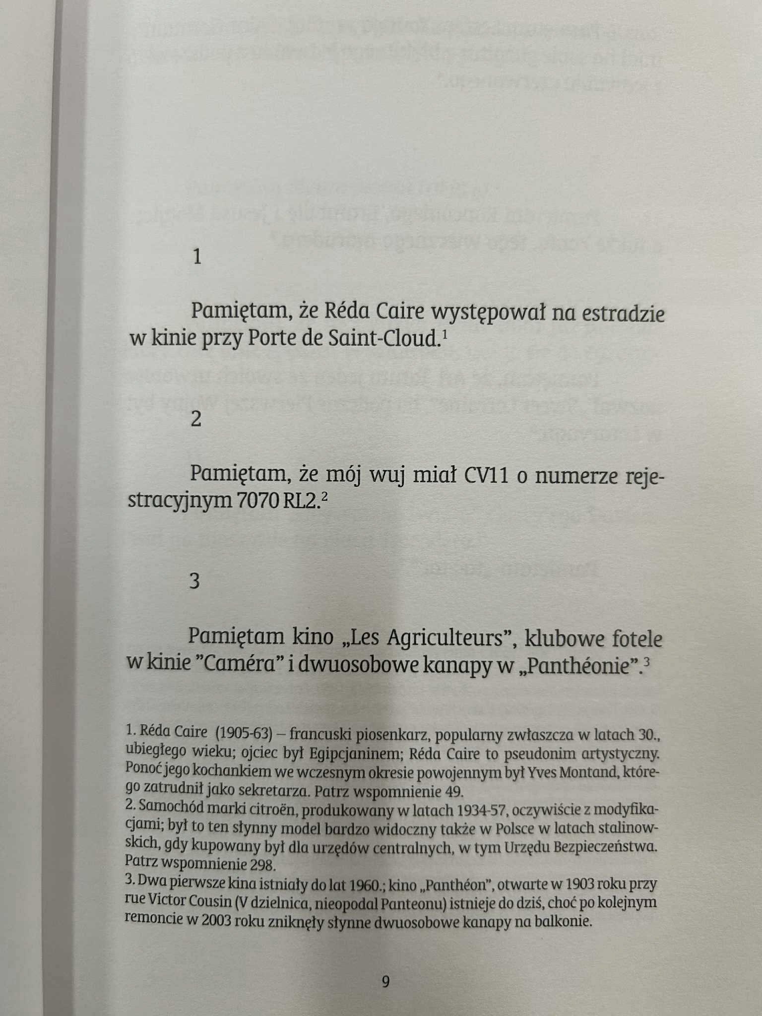 Pamiętam że... To, co wspólne I - Georges Perec