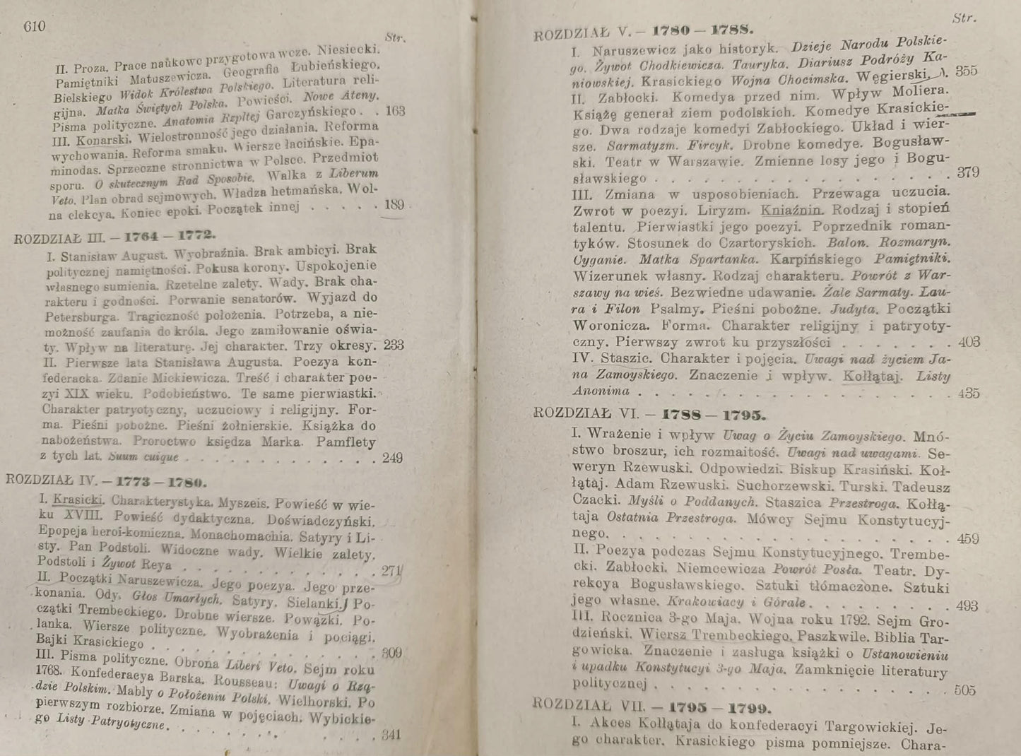 Historya literatury polskiej St. Tarnowski T. 2- Wiek XVII, T. 3-Wiek XVIII