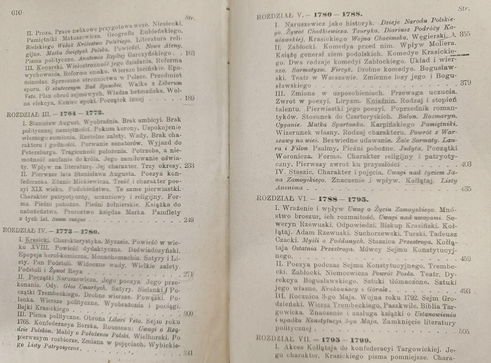 Historya literatury polskiej St. Tarnowski T. 2- Wiek XVII, T. 3-Wiek XVIII