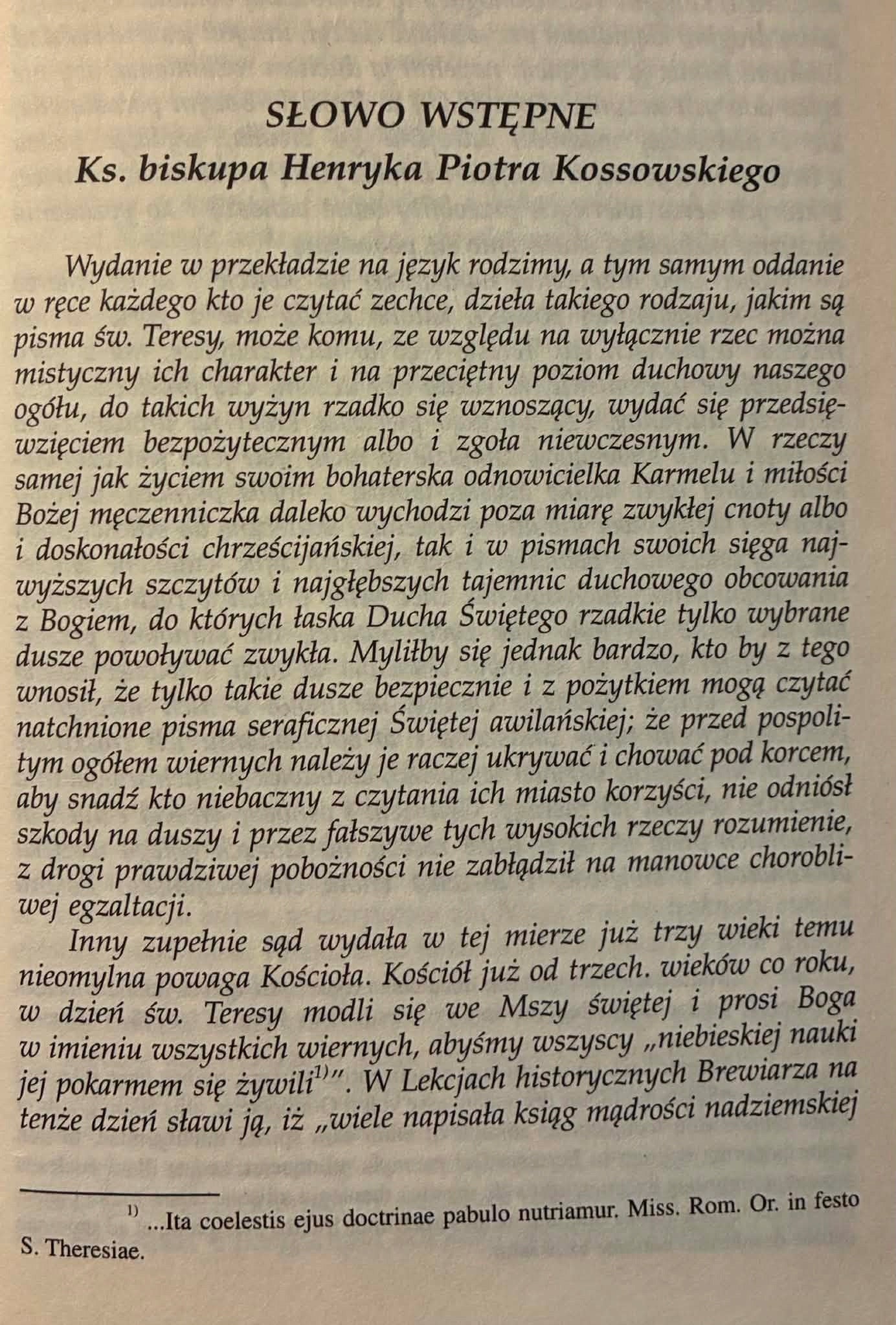 Księga życia Święta Teresa z Avila [Arcydzieła Wielkich Myślicieli][Altaya]