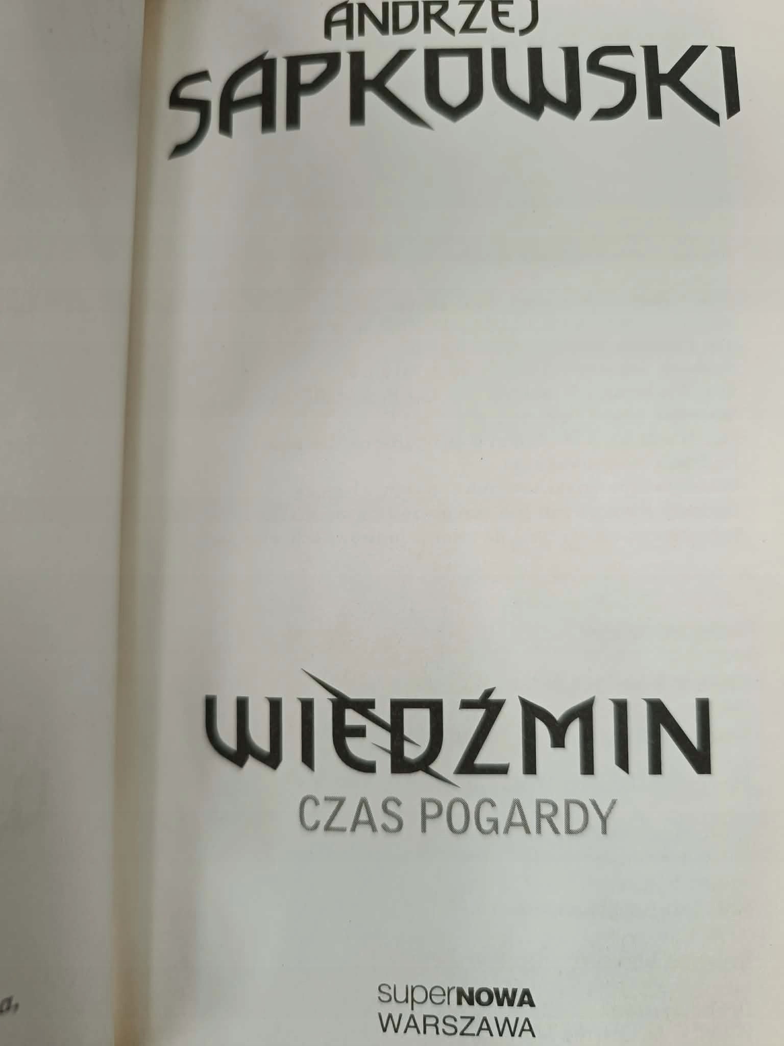Andrzej Sapkowski, Wiedźmin T. 2-6, SuperNowa x5