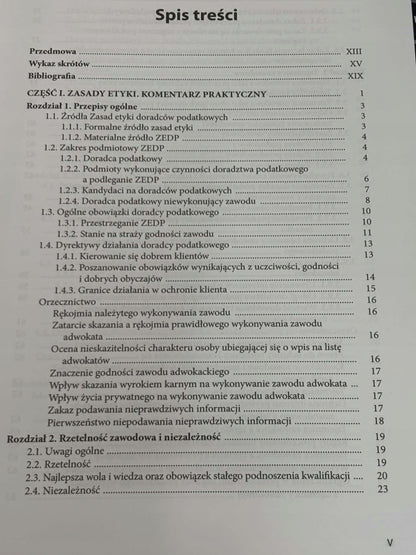 Etyka dla doradców podatkowych. Komentarz praktyczny, praca zbiorowa