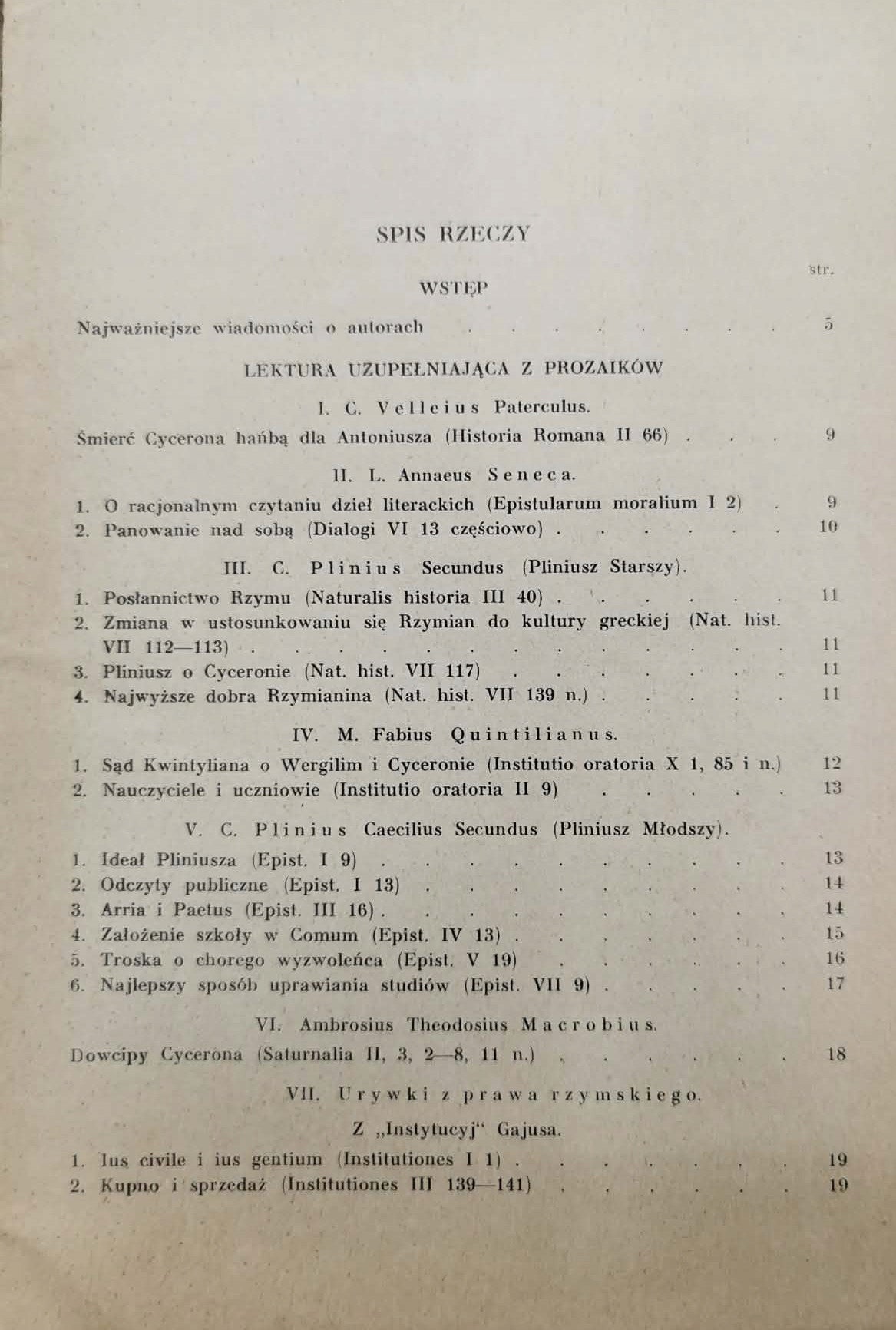 Literae Romanae cz. II, S. Kałuski [1939]