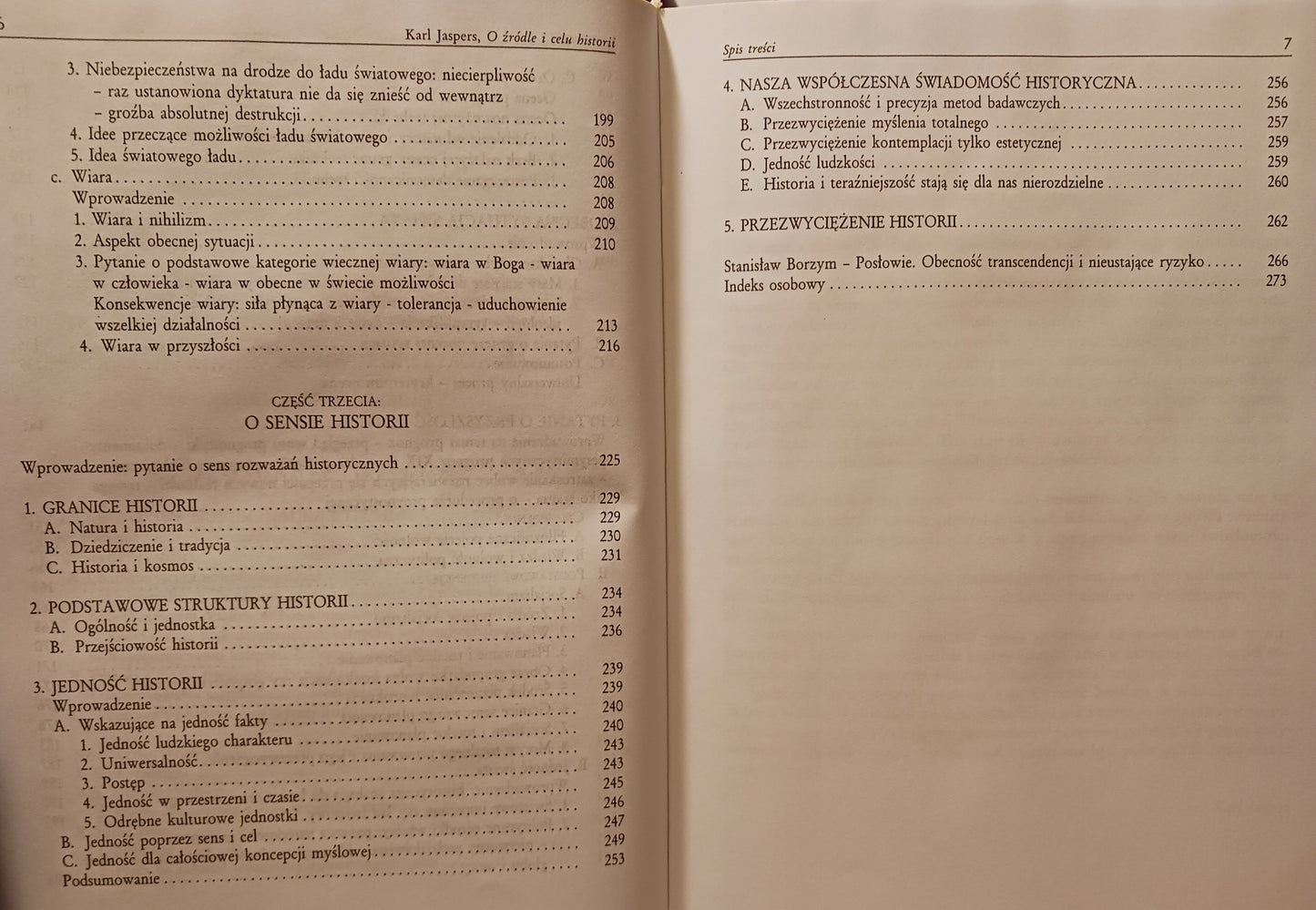 O źródle i celu historii Karl Jaspers