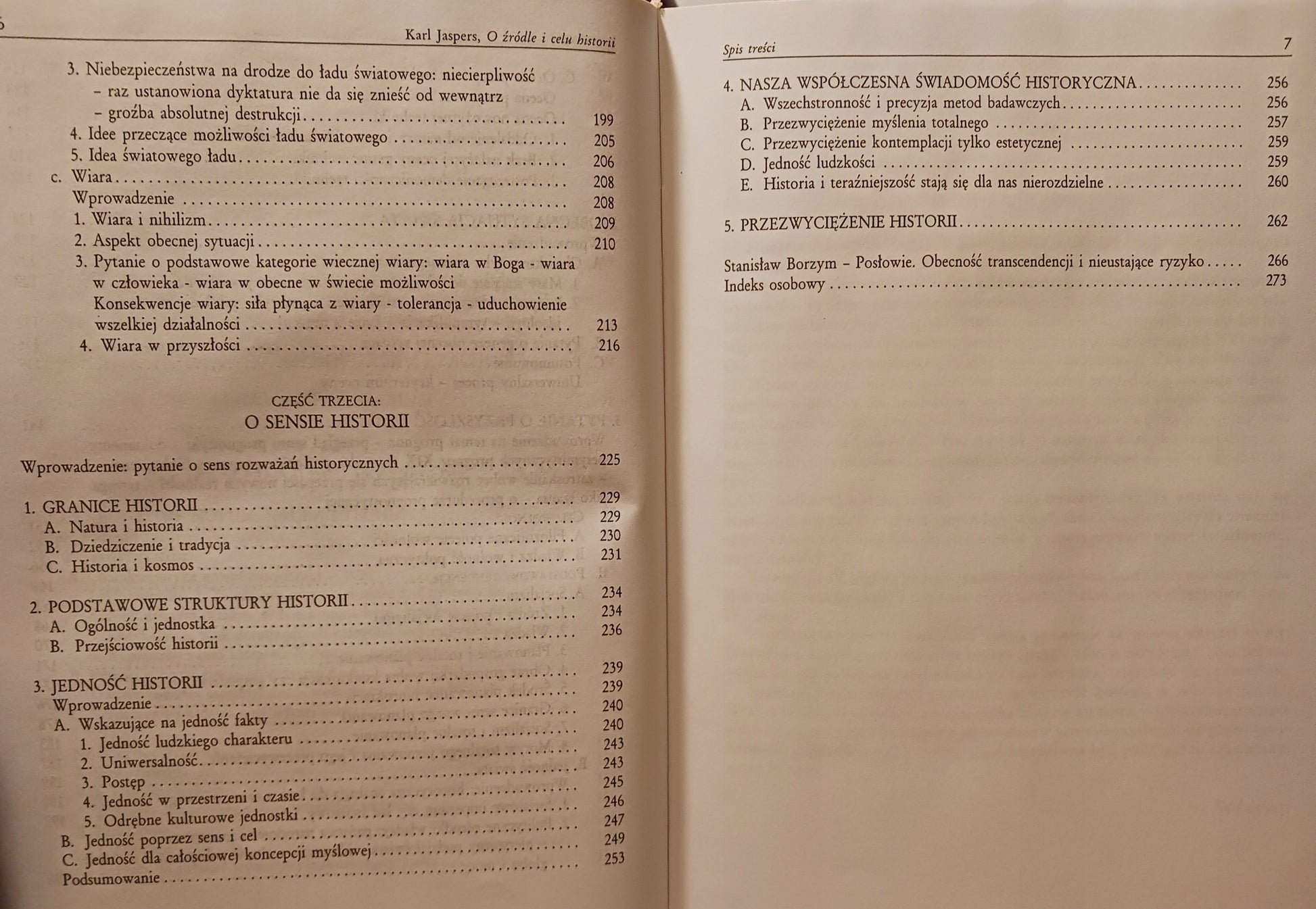 O źródle i celu historii Karl Jaspers