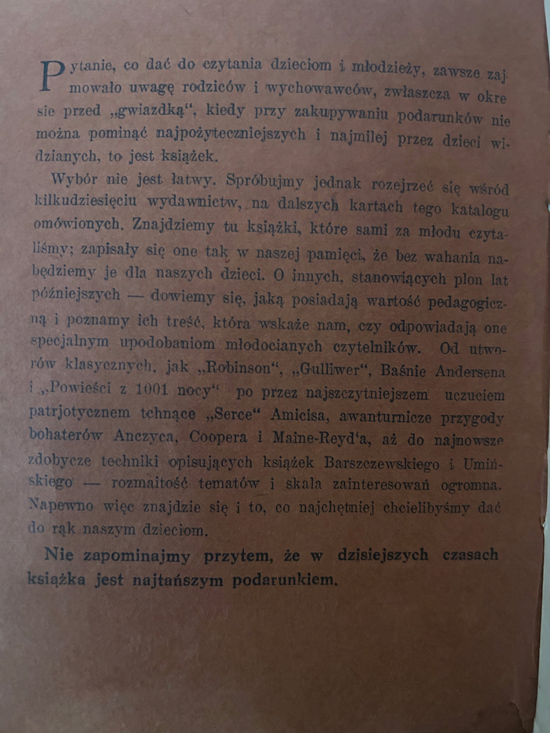 Co dać do czytania dzieciom i młodzieży? Gwiazdka 1926 [1926 r.]