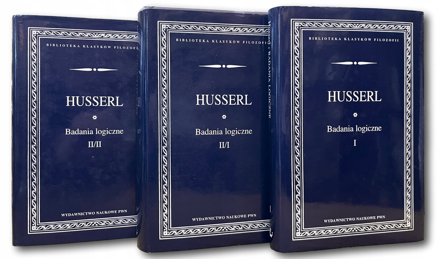 Badania logiczne - Edmund Husserl Komplet!