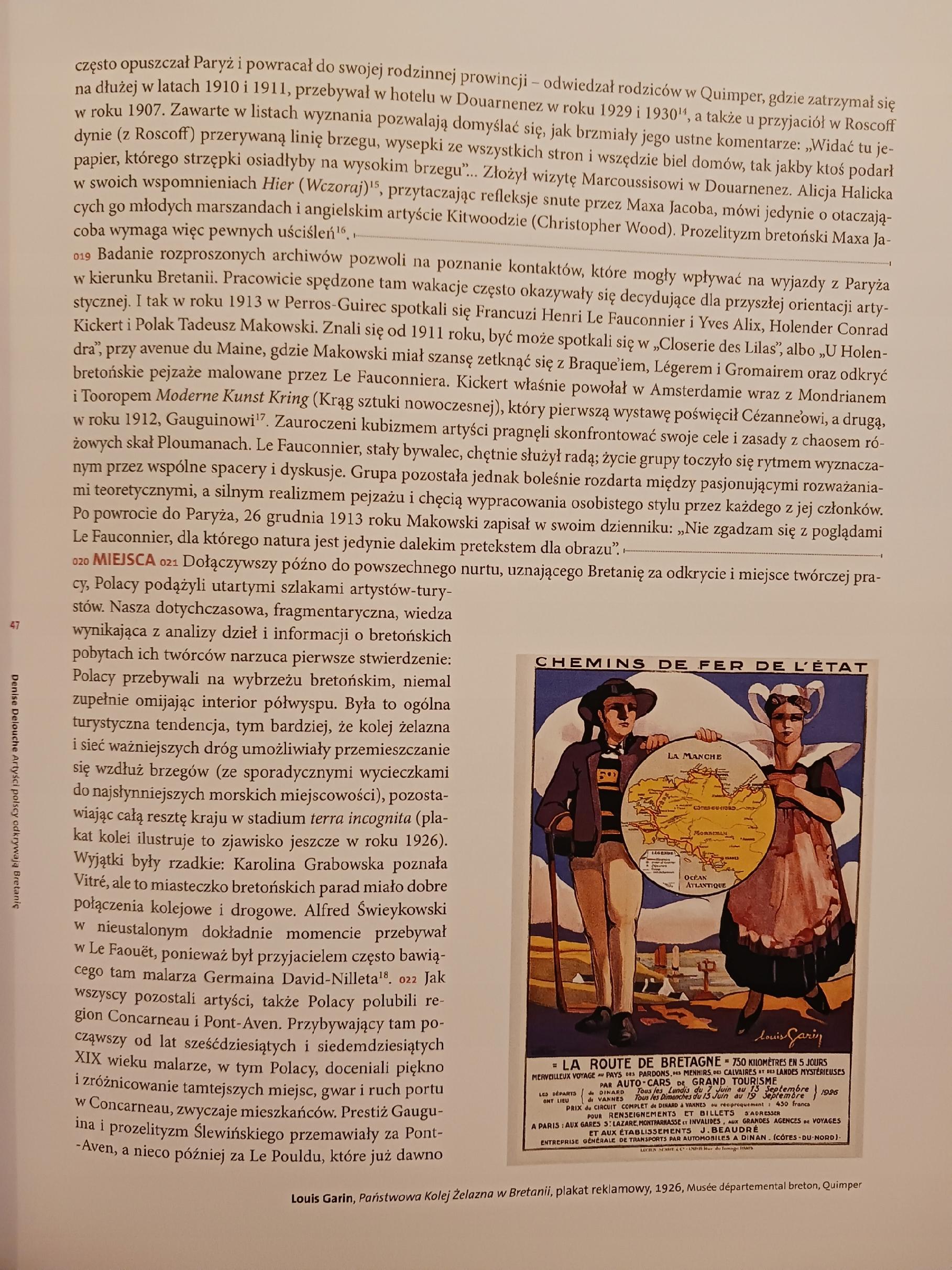 Malarze Polscy w Bretanii 1890-1939 Bretania Sztuka i tradycja P. zbiorowa