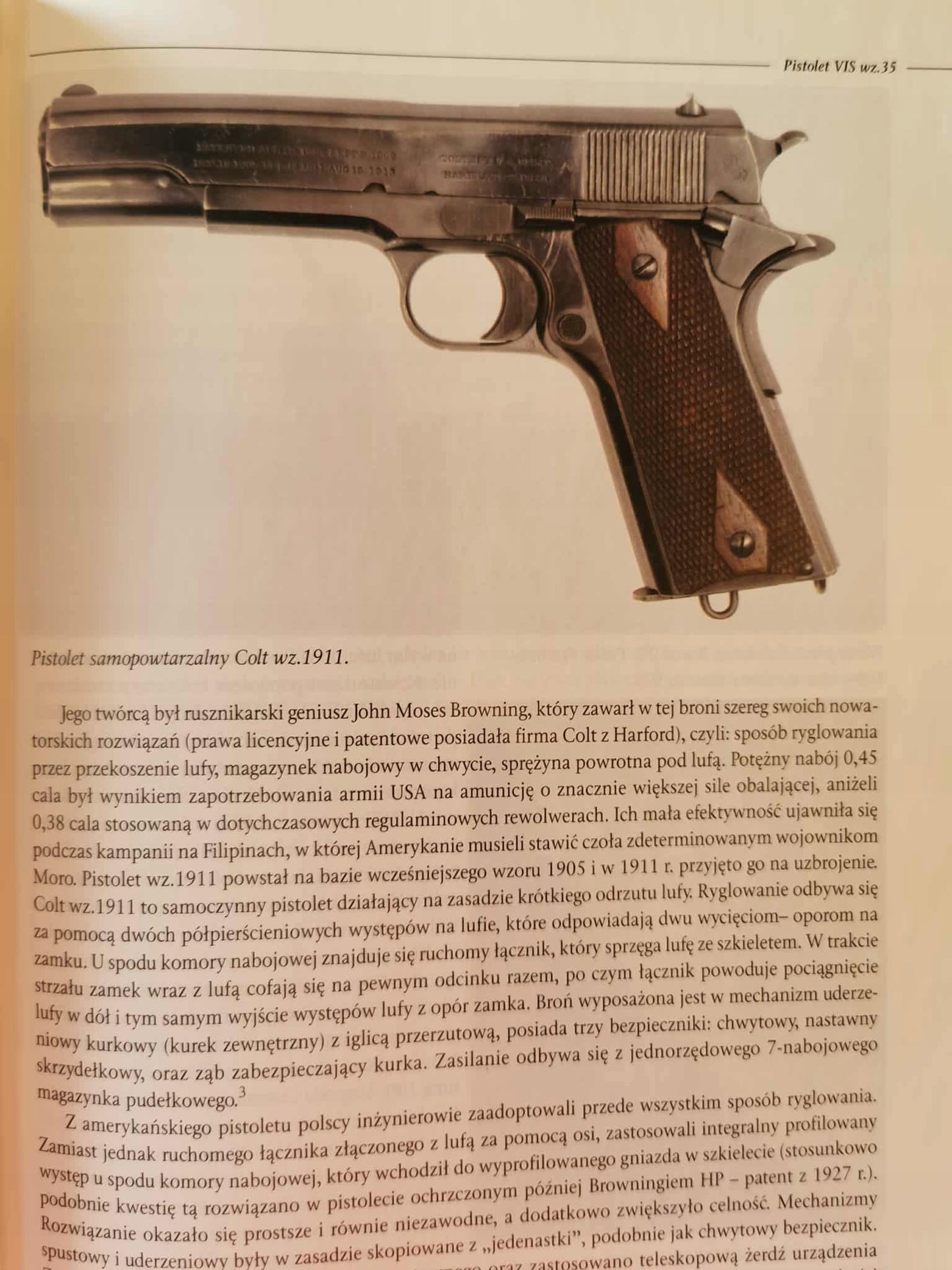 Pistolet VIS wz.35, Michał Mackiewicz