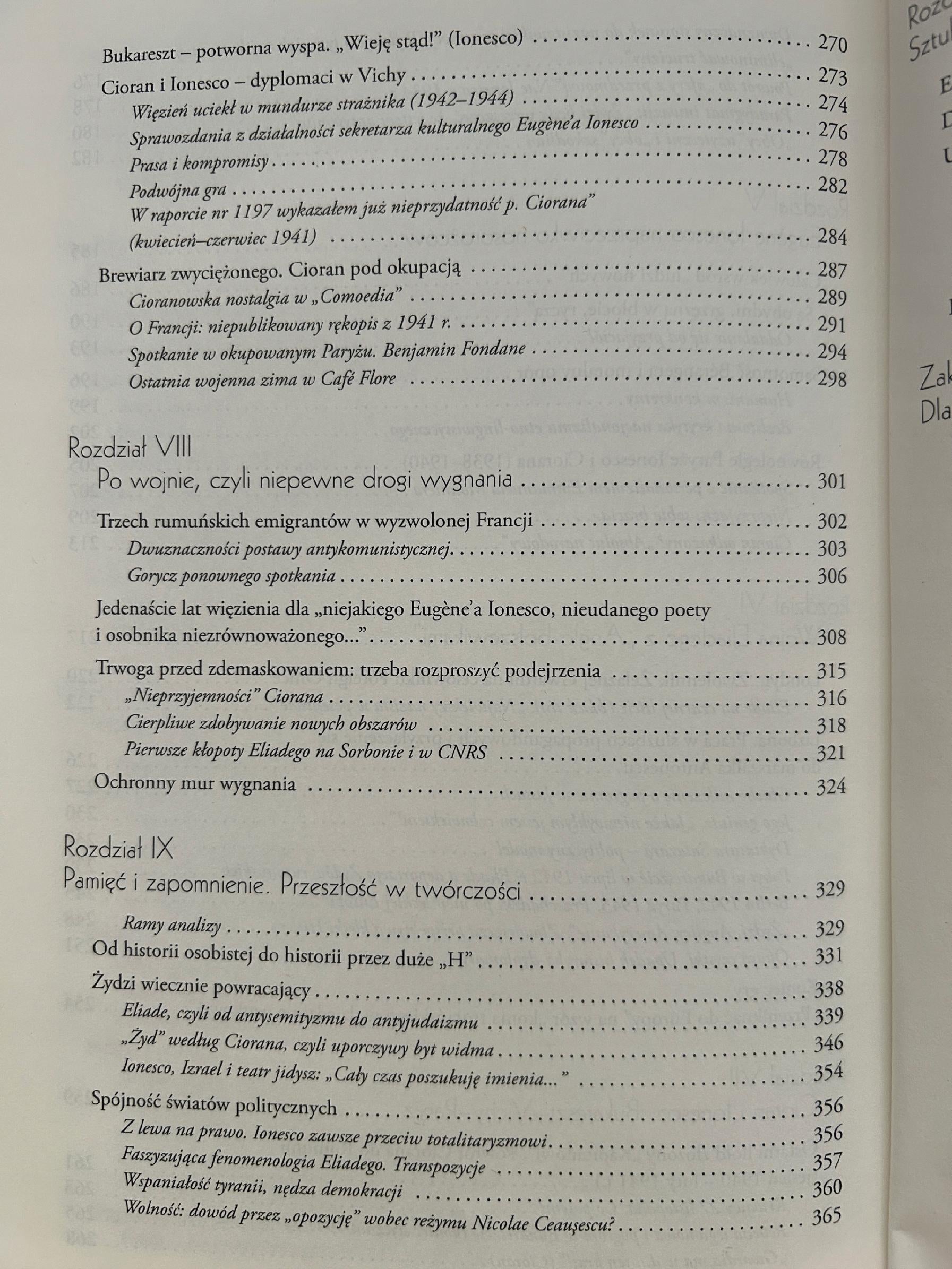 Cioran, Eliade, Ionesco: o zapominaniu faszyzmu - A. Laignel-Lavastine