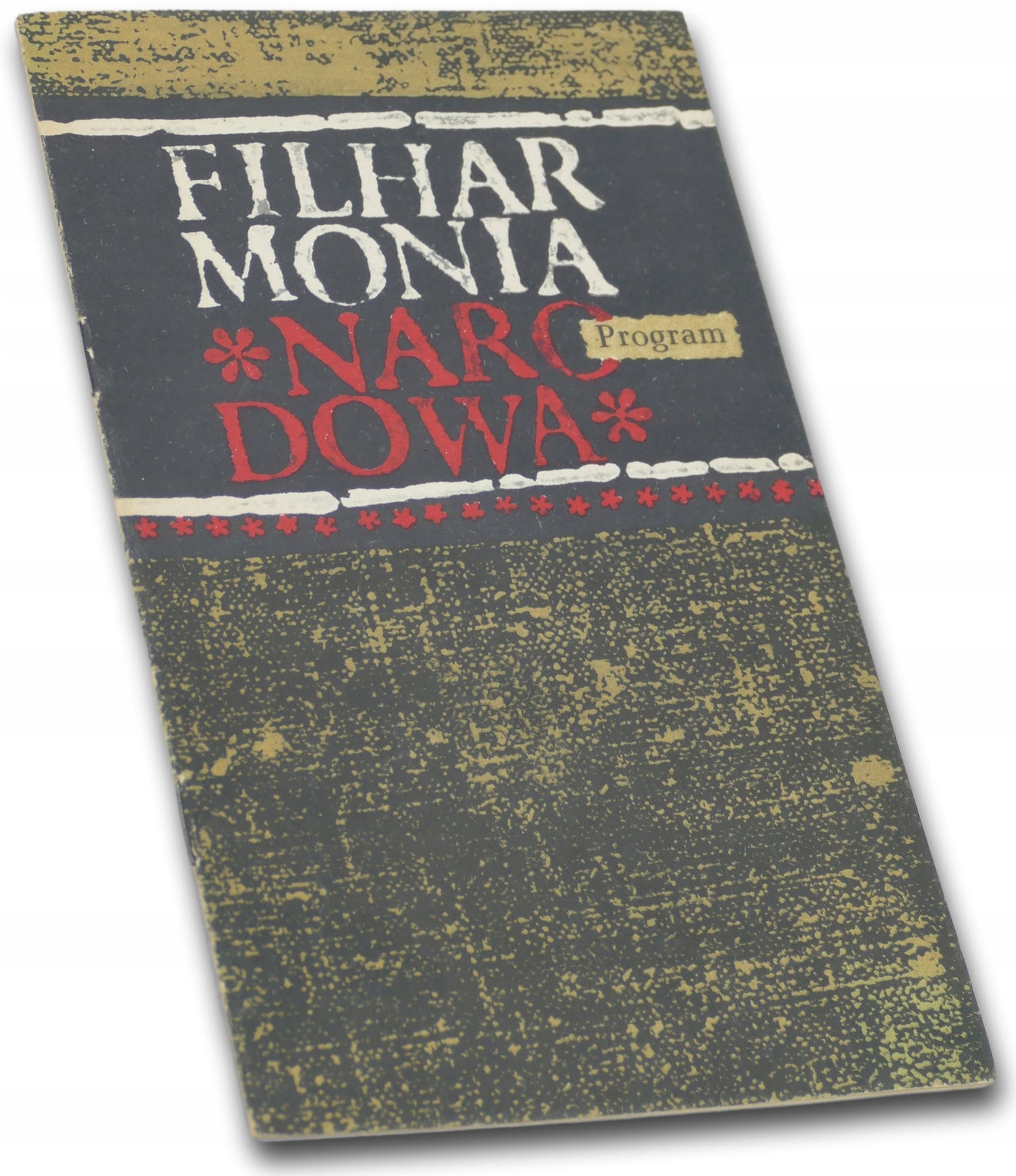 Filharmonia Narodowa Program koncertu Marty Sosińskiej i Zofii Wilmy 1962 r